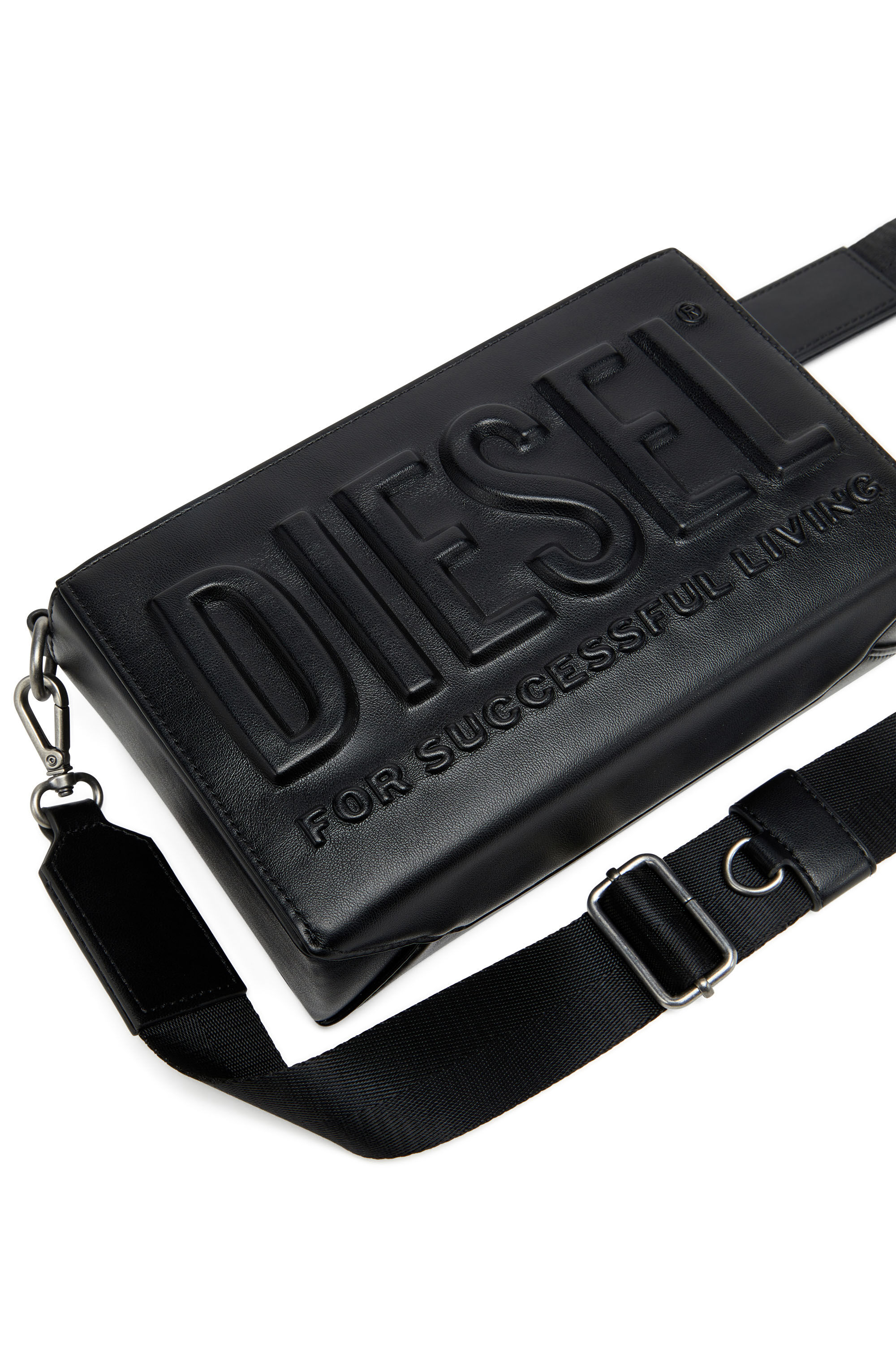 Diesel - DSL 3D CAMERA BAG, Schwarz - Image 5