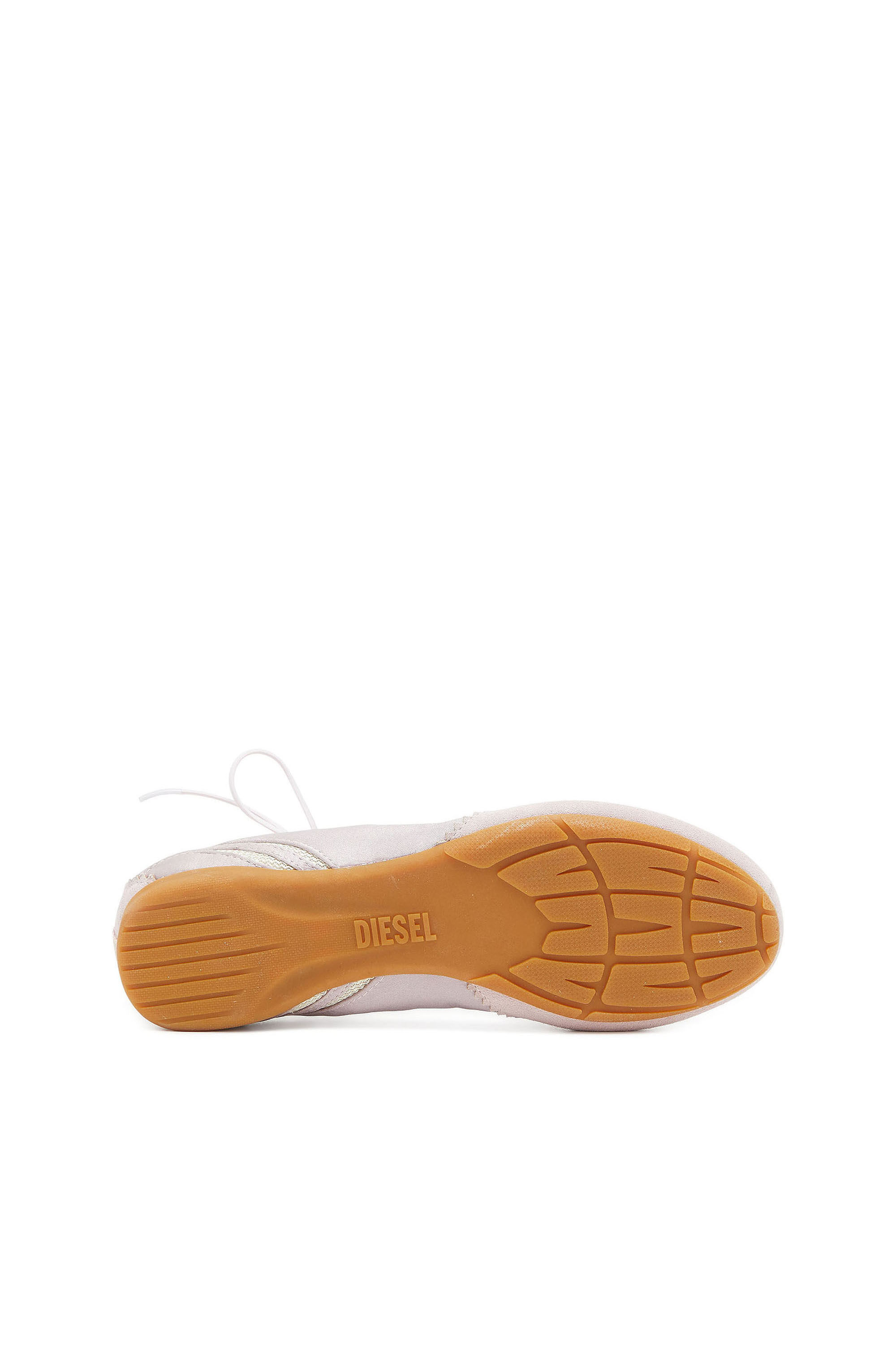 Diesel - D-MILE BALLERINA LACE UP II W, Damen D-Mile &ndash; Ballerinaschn&uuml;rschuhe aus Leder und Mesh in Rosa - 5