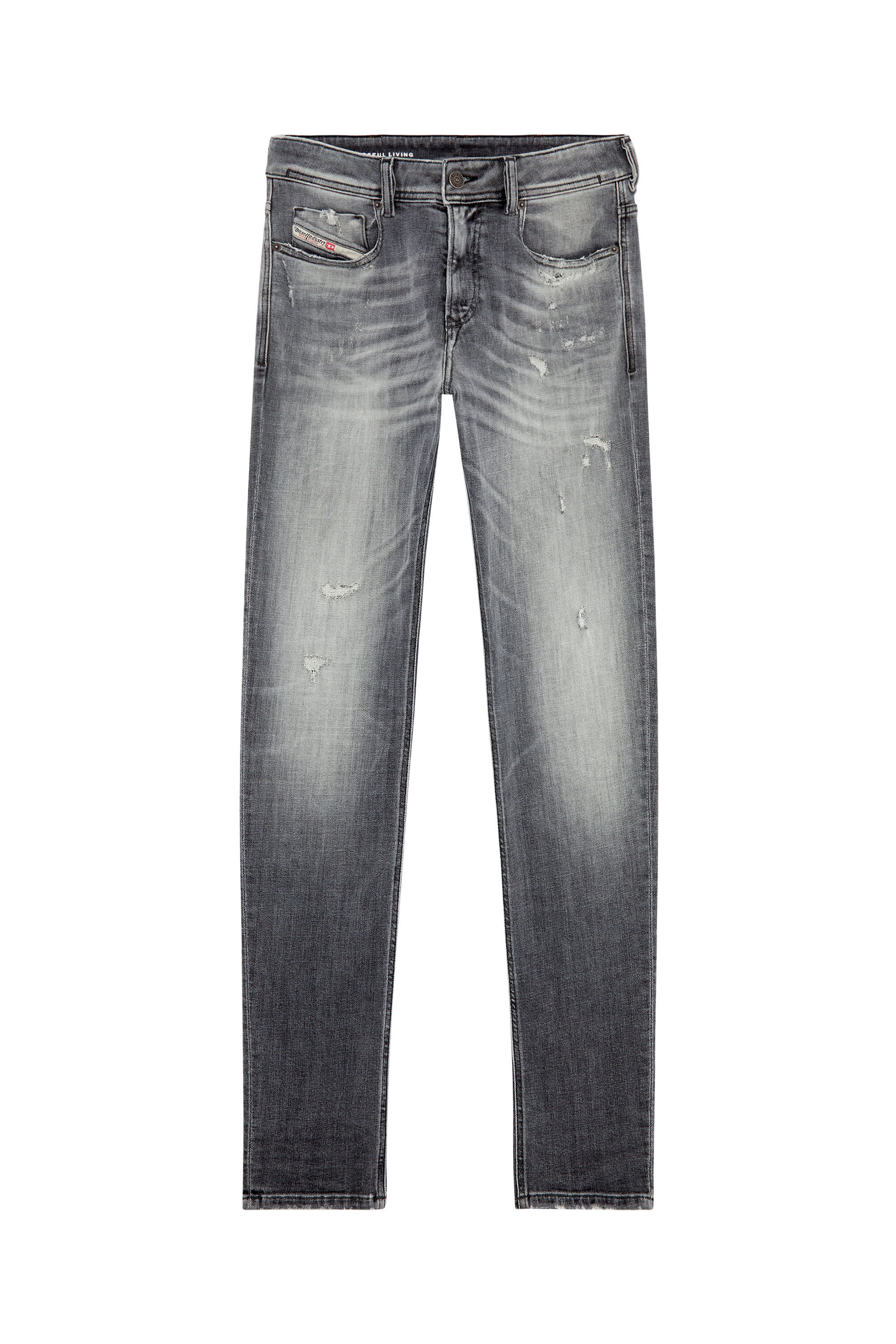 Diesel - Skinny Jeans 1979 Sleenker 09H70, Grau - Image 2