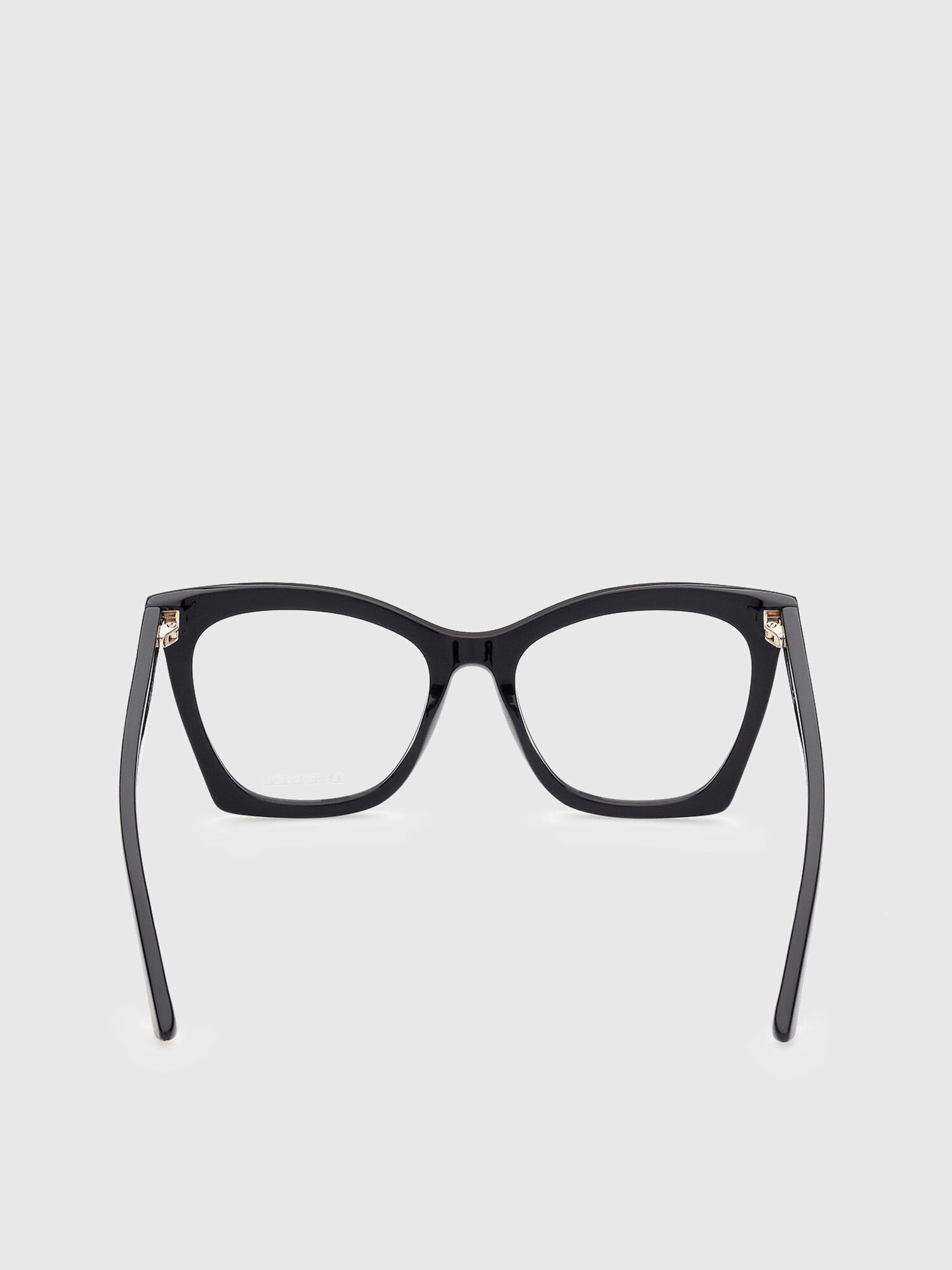 Diesel - DL5400, Damen Brille mit Fassung in Schmetterlingsform im Oversize-Look in Schwarz - 4