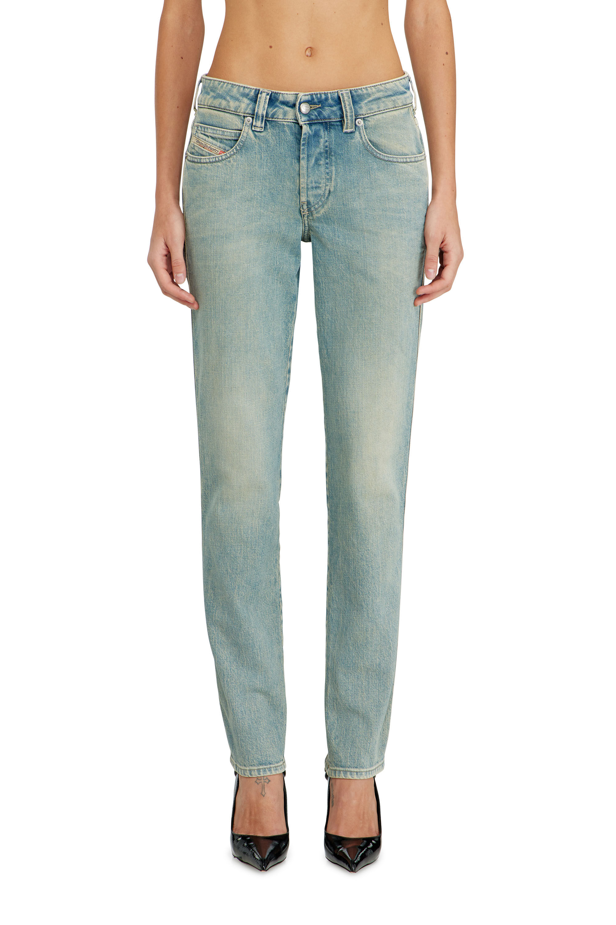 Diesel - Damen Slim Jeans 1992 D-Jiann 09N33, Mittelblau - 3