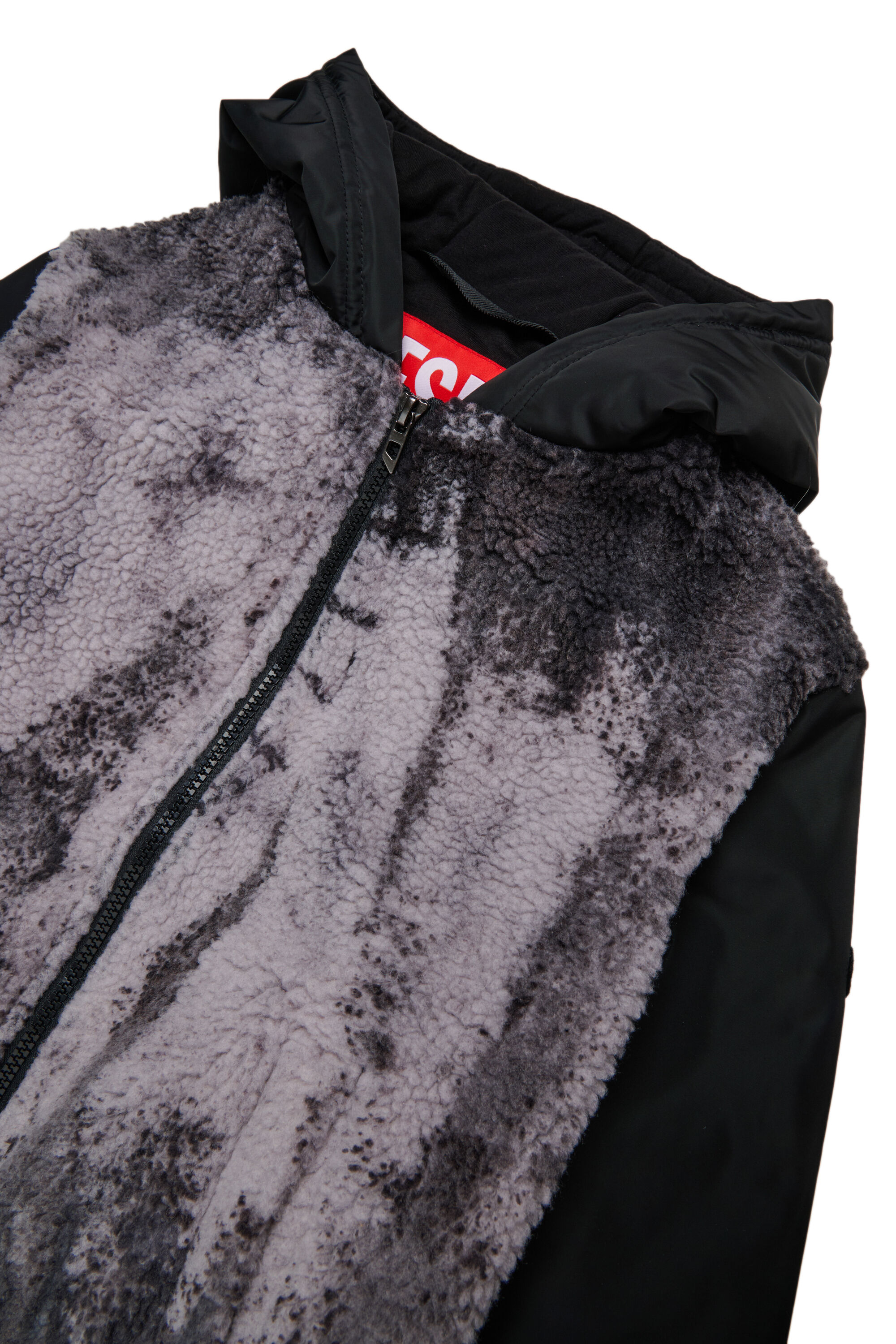 Diesel - JULLY, Herren Jacke mit Kapuze in Schwarz - 3