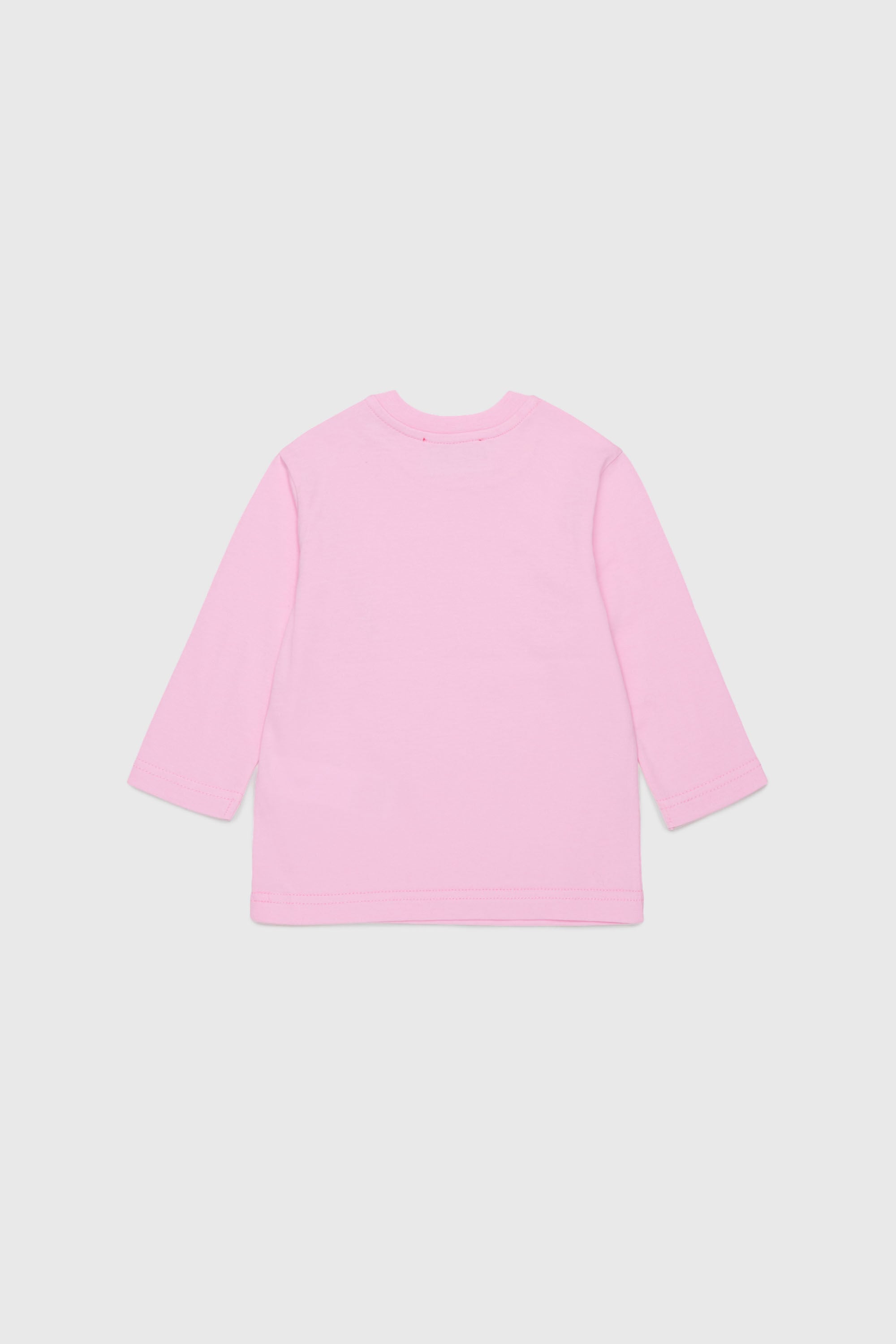 Diesel - TELMB, Herren T-Shirt aus Baumwolle mit Logo-Print in Rosa - 2