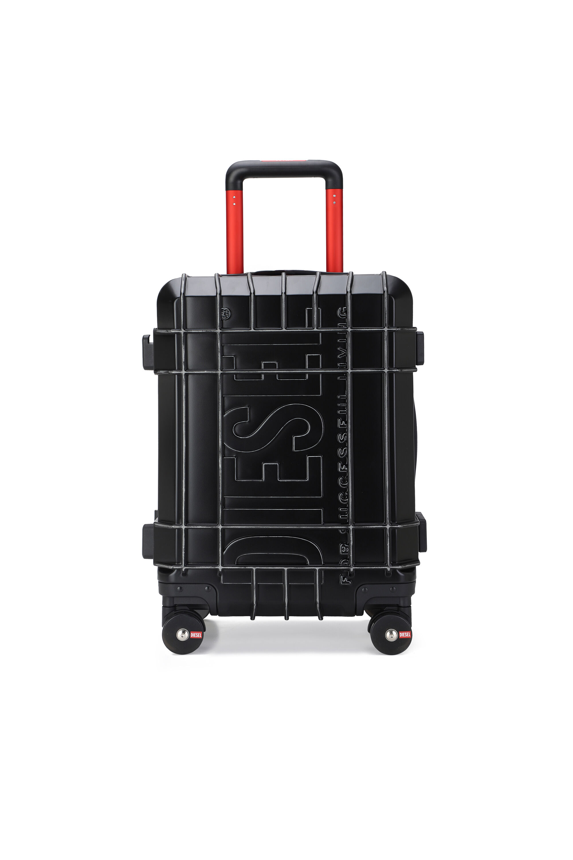 Diesel - DIESEL PC STRONG IMAGE TROLLEY- DSL003, Unisex Robuster Koffer Gr&ouml;&szlig;e S in Schwarz - 1