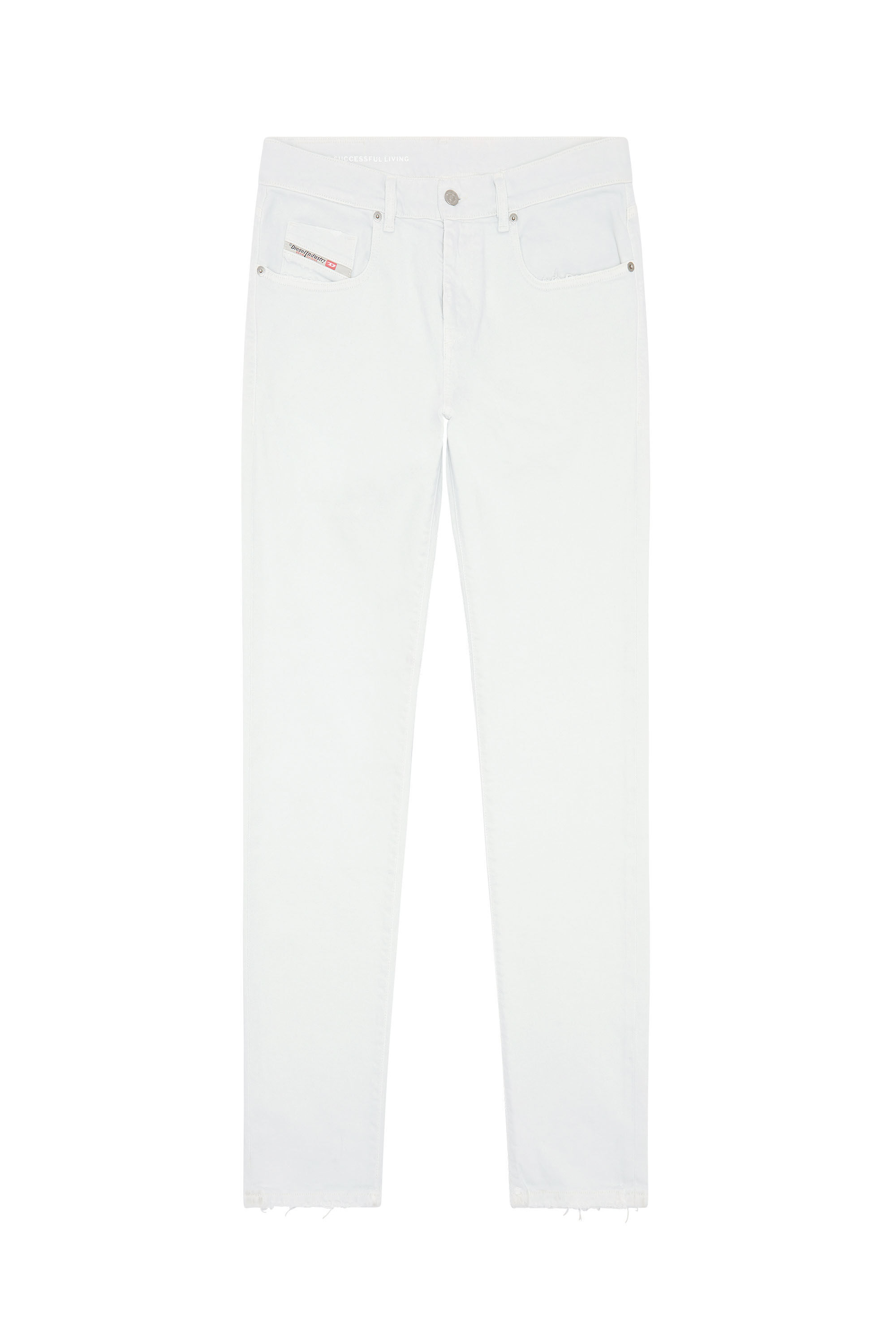 Diesel - Slim Jeans 2019 D-Strukt 09F26, Weiß - Image 2
