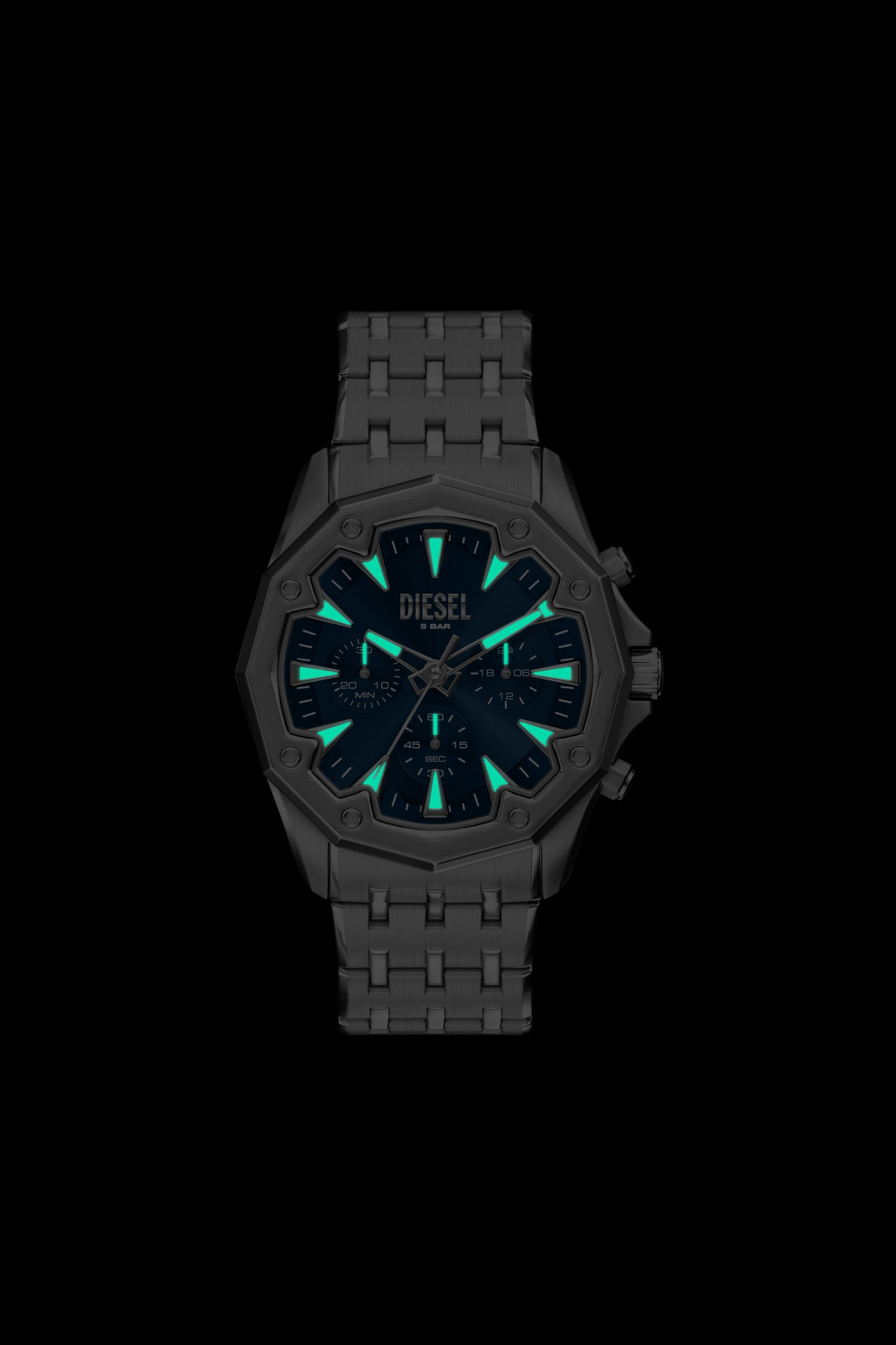 Diesel - DZ4706 WATCH, Herren Stinger Edelstahluhr in Silber - 6