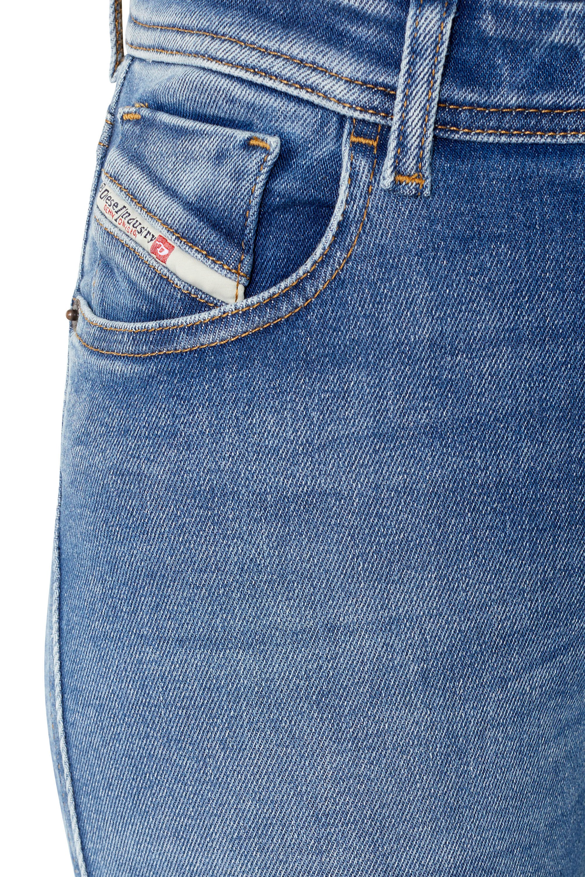 Diesel - Super skinny Jeans 2017 Slandy 09D62, Mittelblau - Image 6