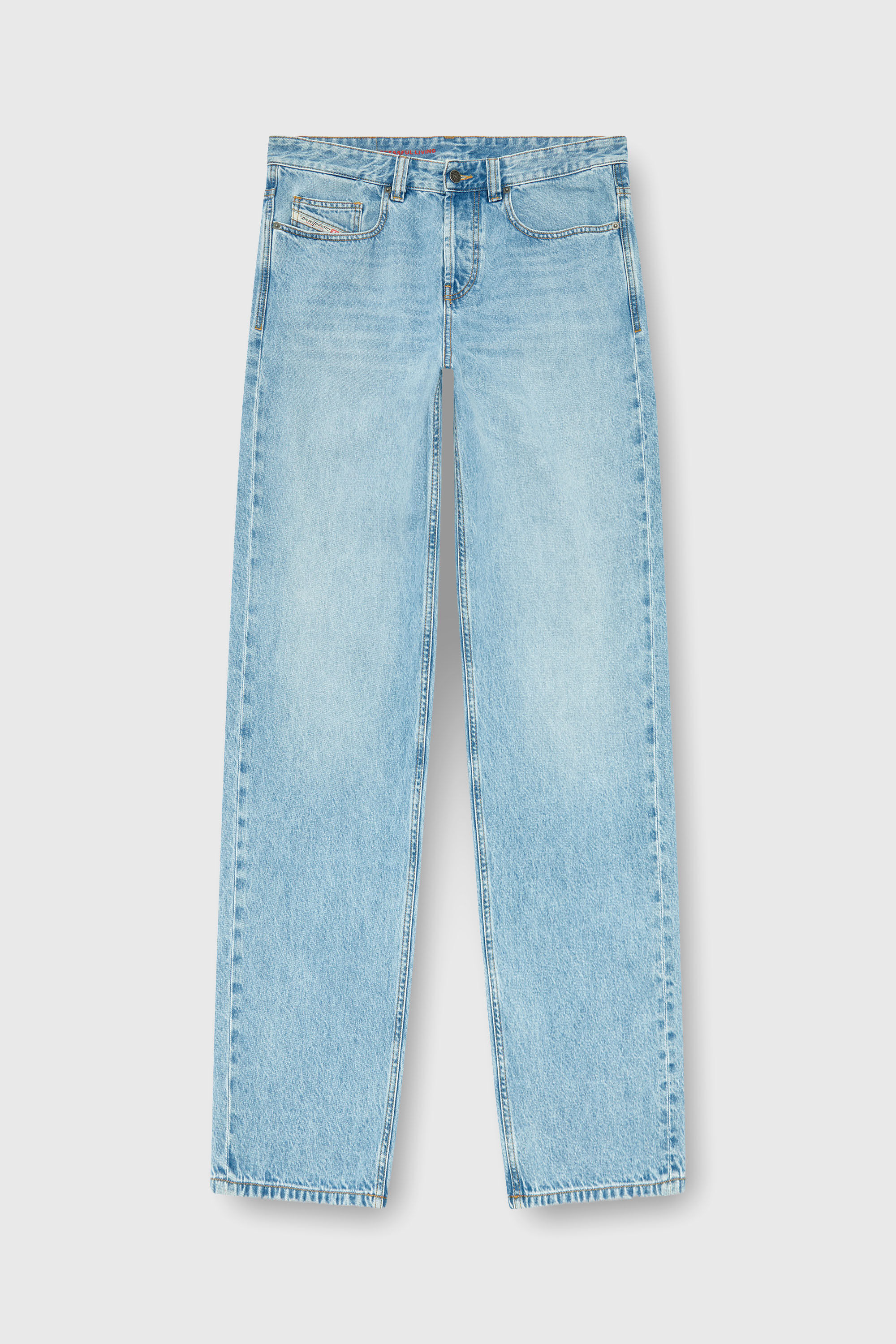 Diesel - Herren Relaxed Jeans 2001 D-Macro 09I29, Hellblau - 6