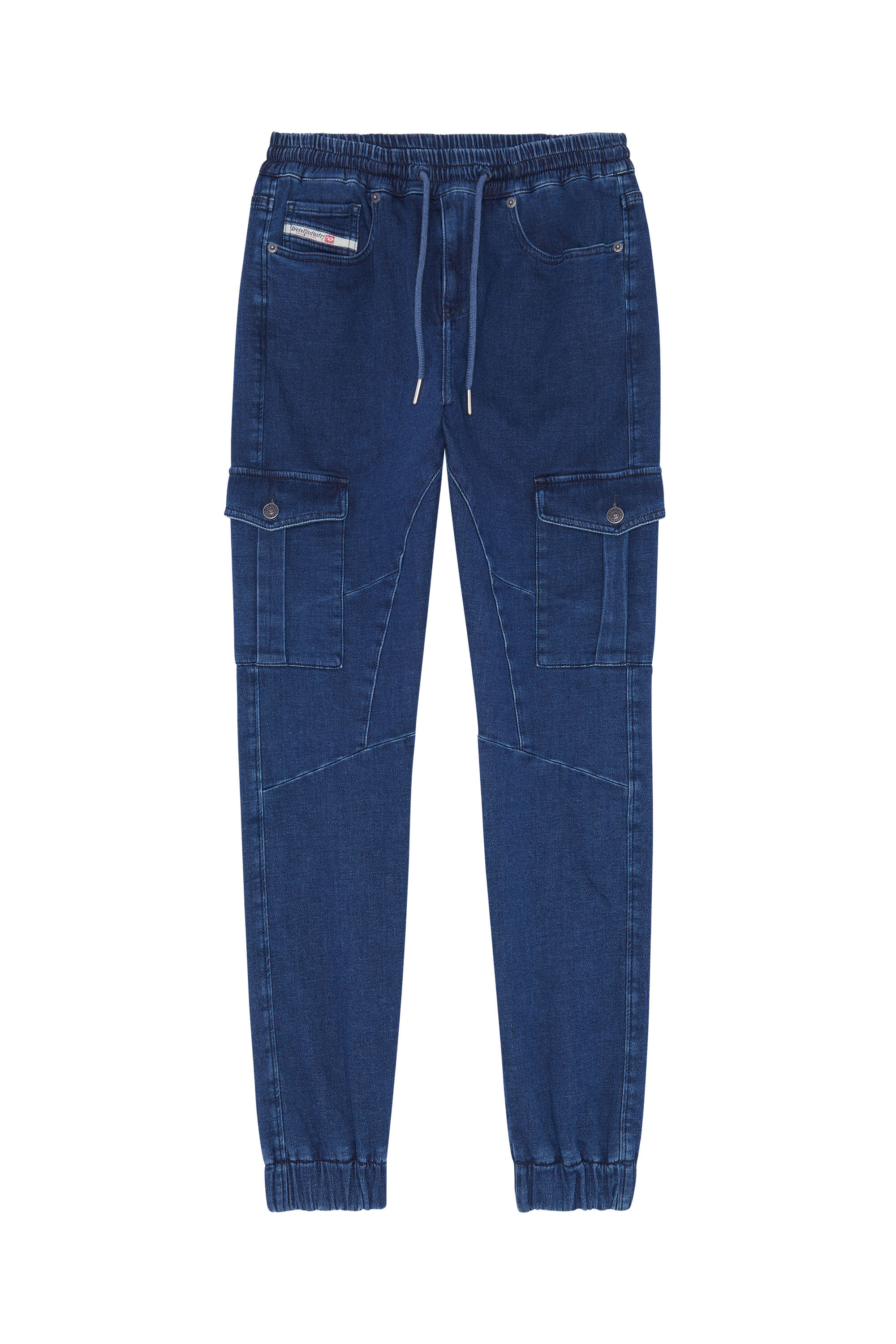Diesel - D-Ursy Track Denim 069ZQ Slim, Dunkelblau - Image 2