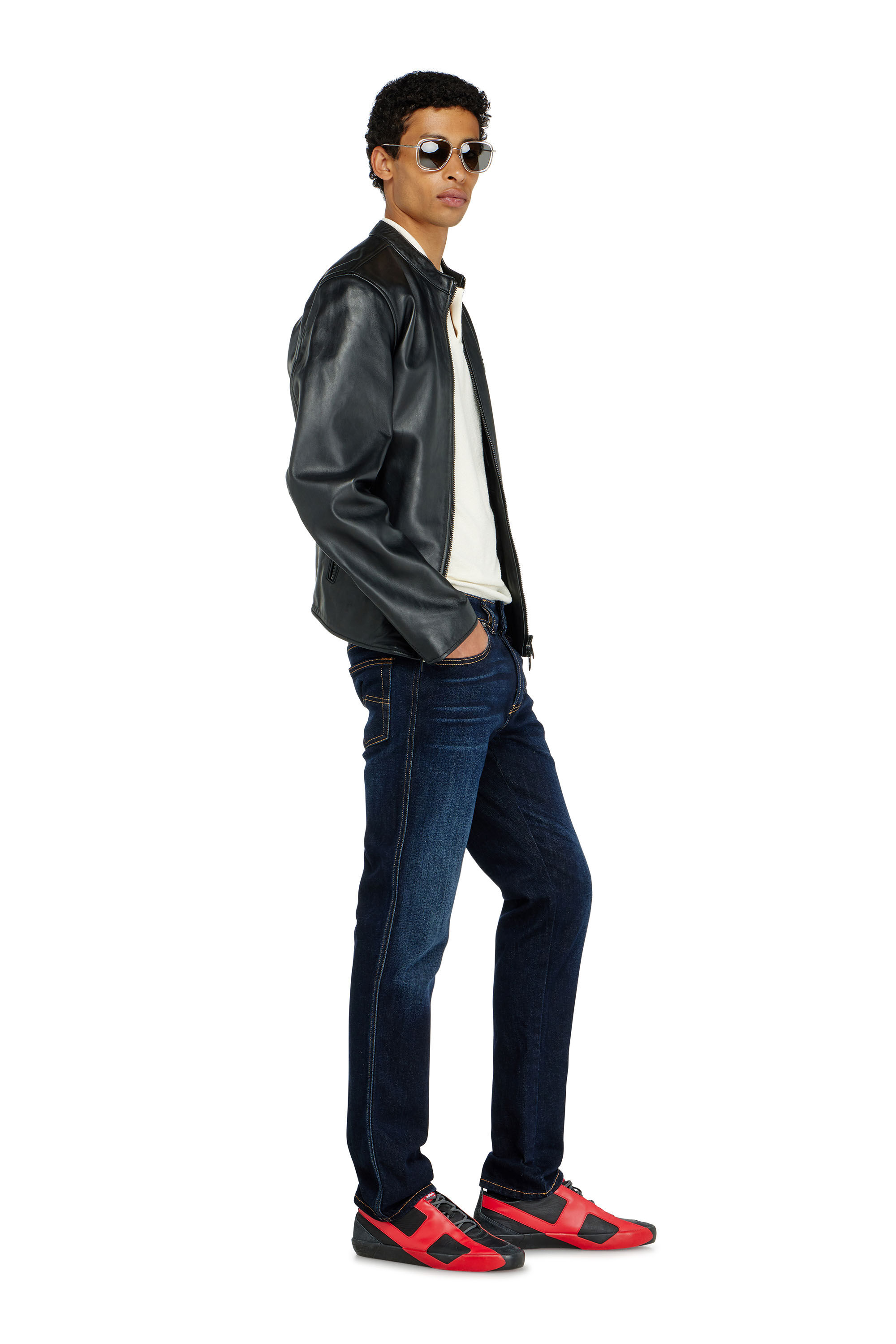 Diesel - Man's Slim Jeans 1993 D-Vyl 09Q15, Dark Blue - 2