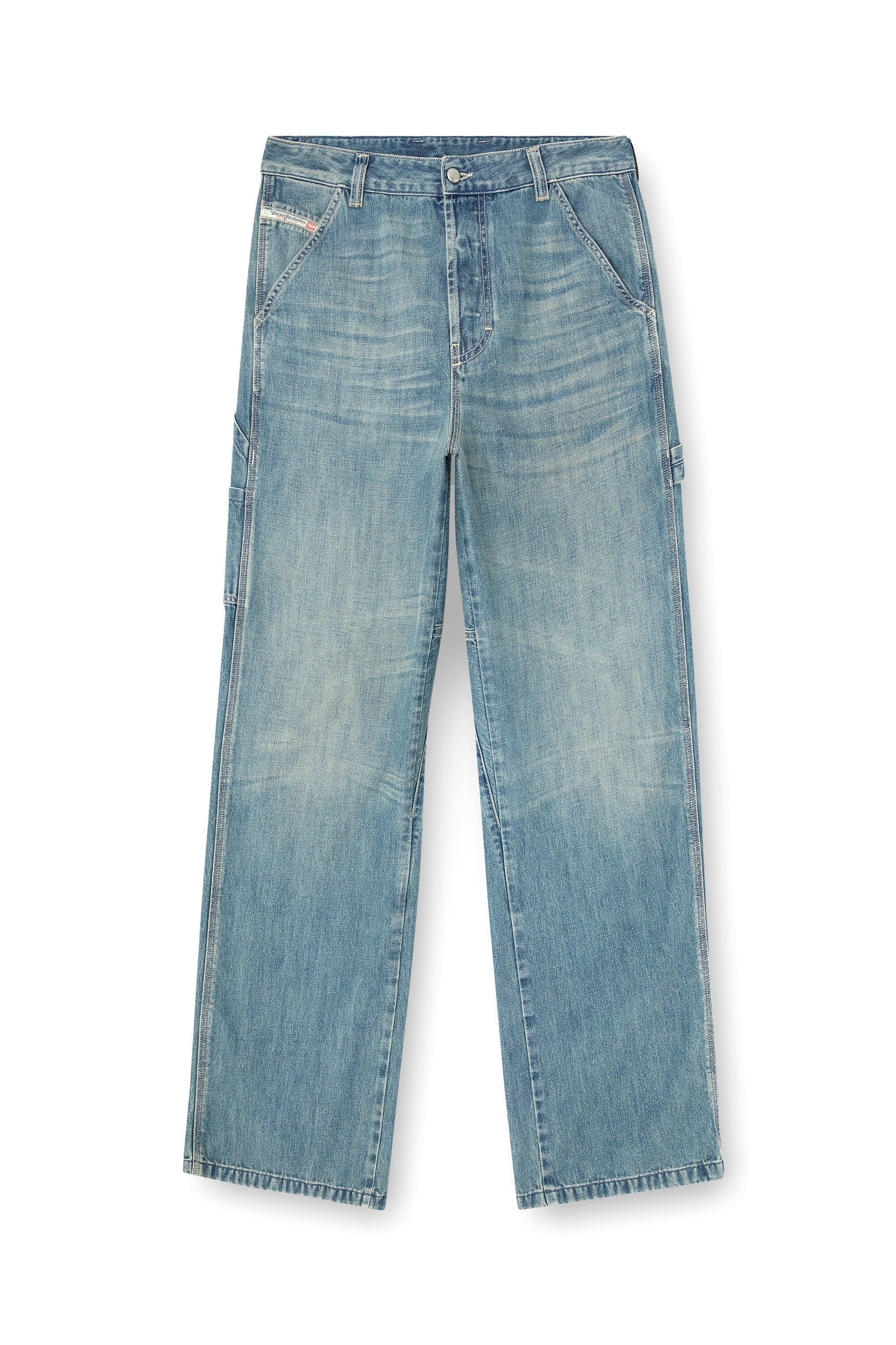 Diesel - Herren Relaxed Jeans D-Livery 068SK, Hellblau - 2