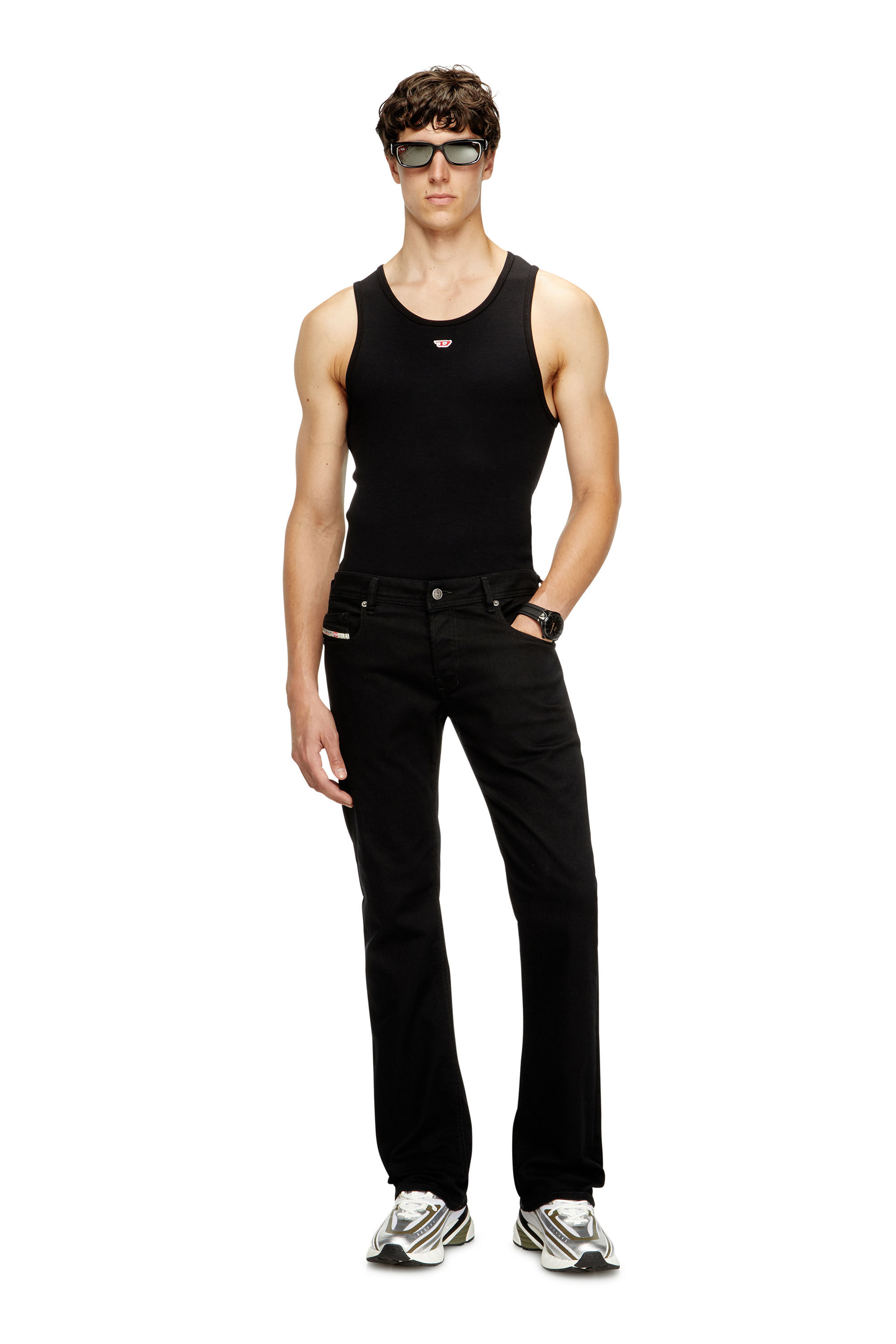 Diesel - Herren Bootcut Jeans 2007 Zatiny 0688H, Schwarz/Dunkelgrau - 1
