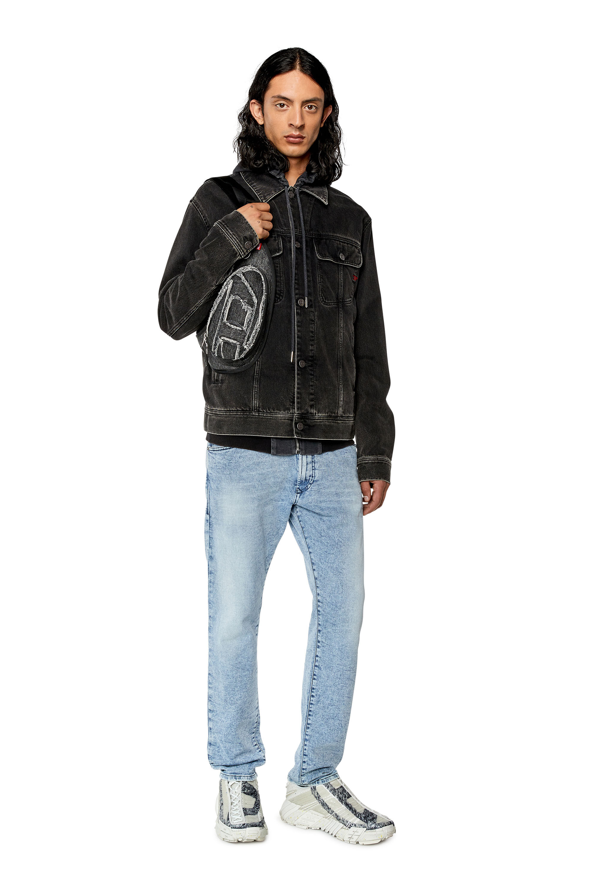 Diesel - Tapered 2030 D-Krooley Joggjeans® 068GG, Hellblau - Image 1