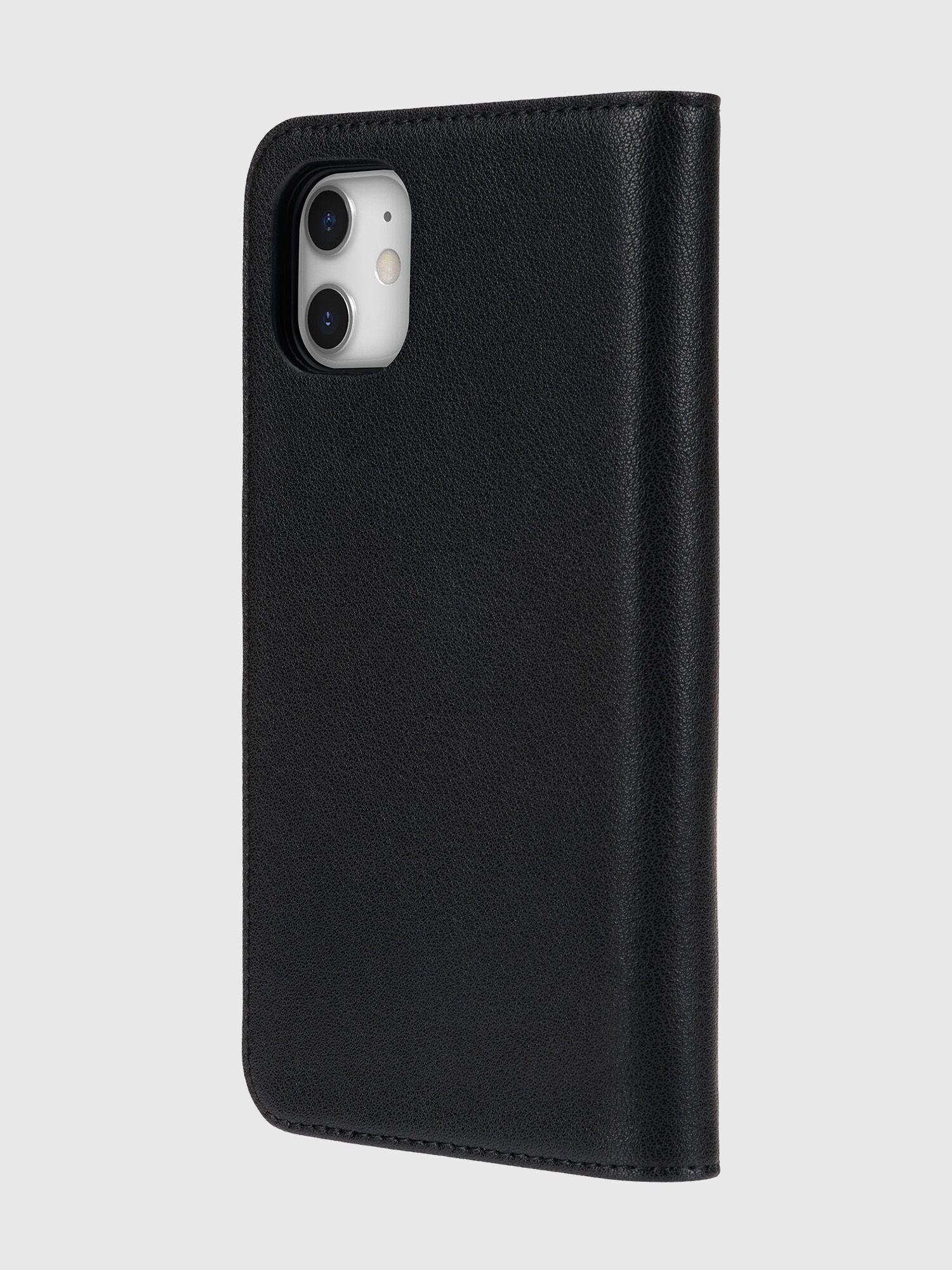 Diesel - DIPH-038-BKLVL, Unisex Zweiteiliges Klappcover für das iPhone 11 in Schwarz - 6