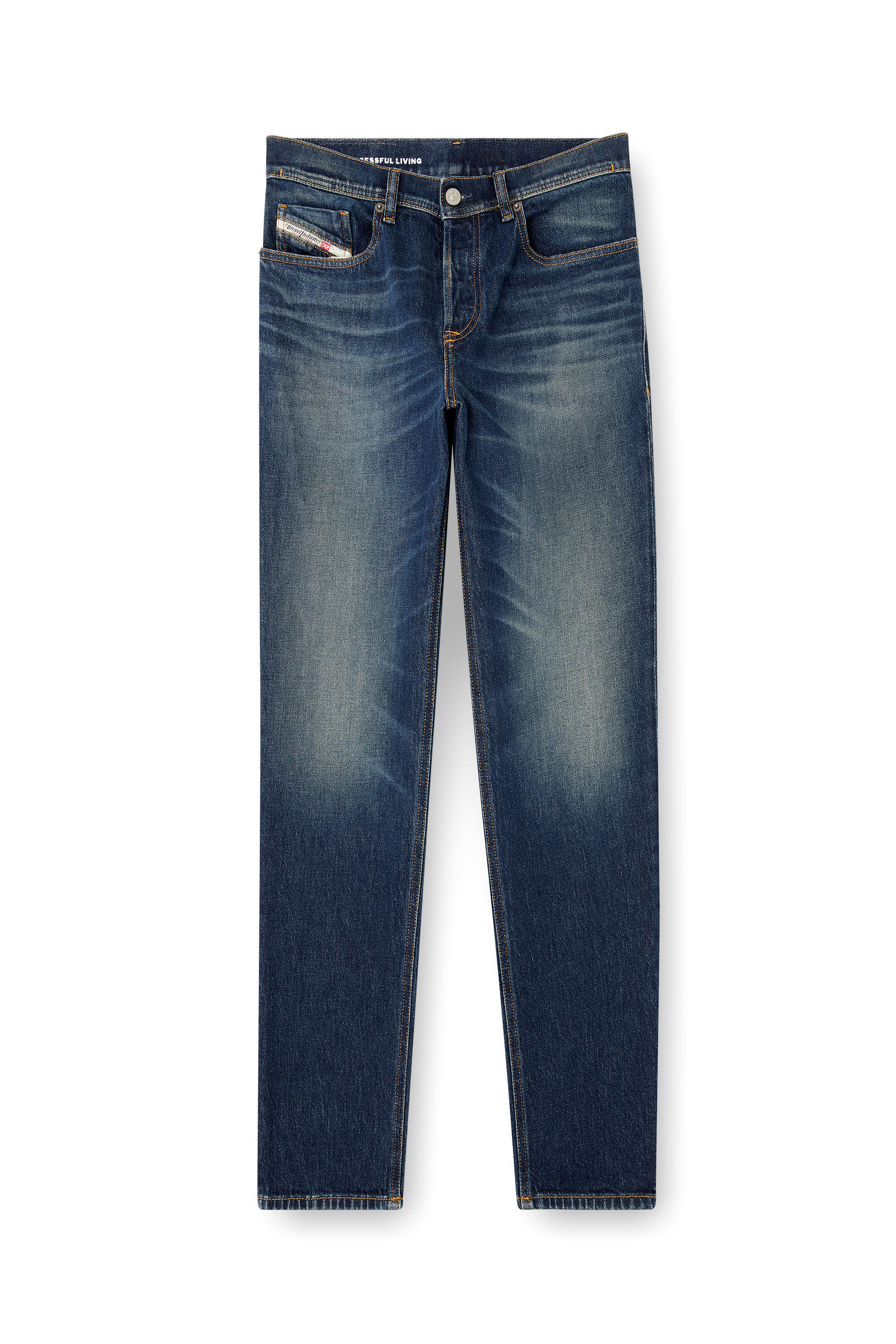 Diesel - Herren Regular Jeans 2023 D-Finitive 09M10, Dunkelblau - 2