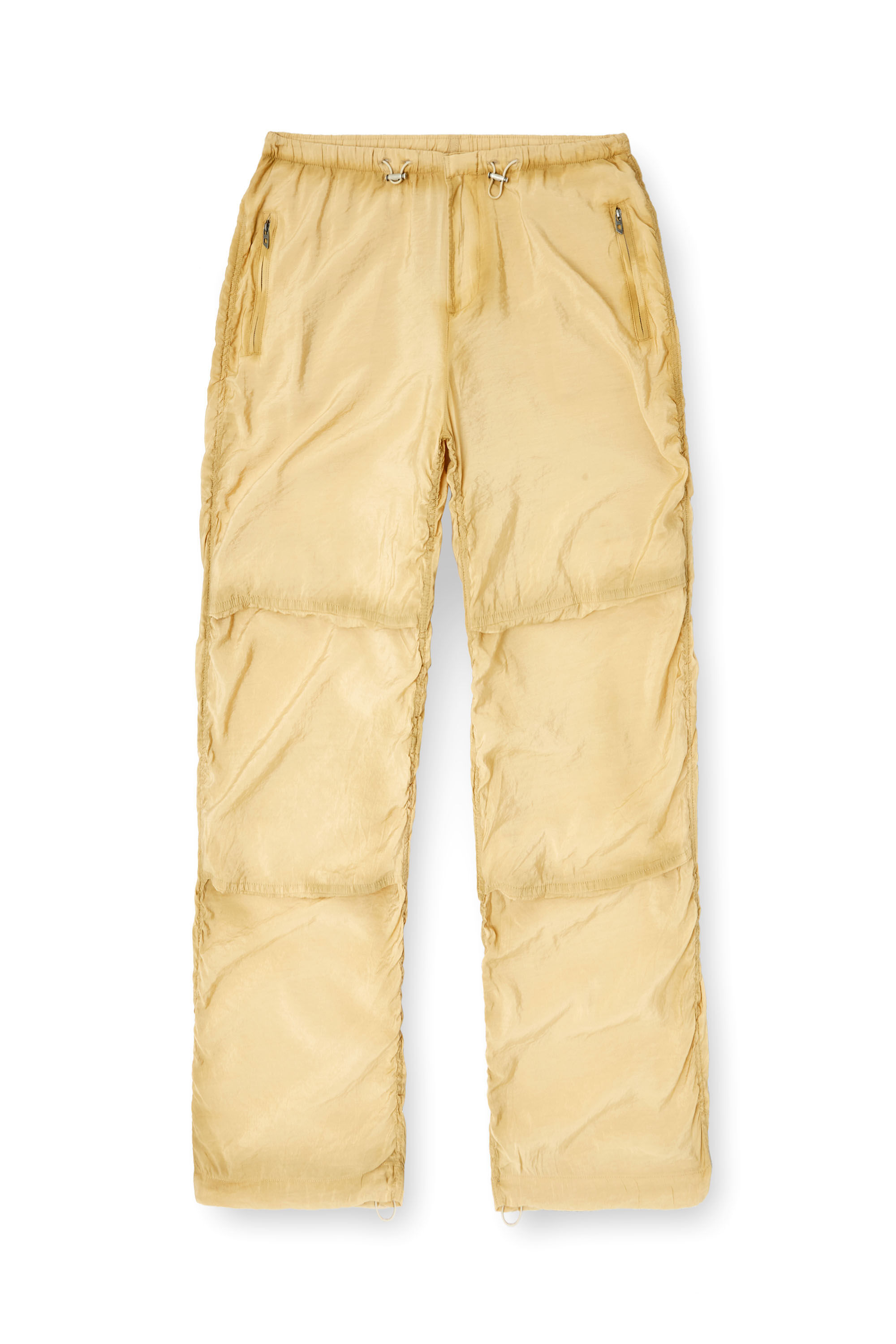 Diesel - P-DAILY, Herren Utility-Hose aus leichtem, knitterigem Stoff in Beige - 2