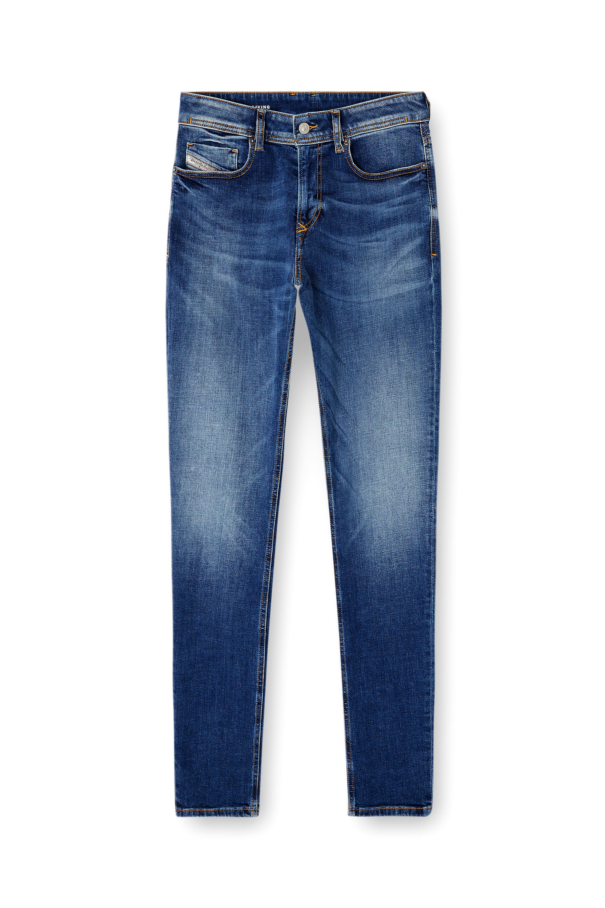 Diesel - Herren Skinny Jeans 1979 Sleenker 09J33, Mittelblau - 2