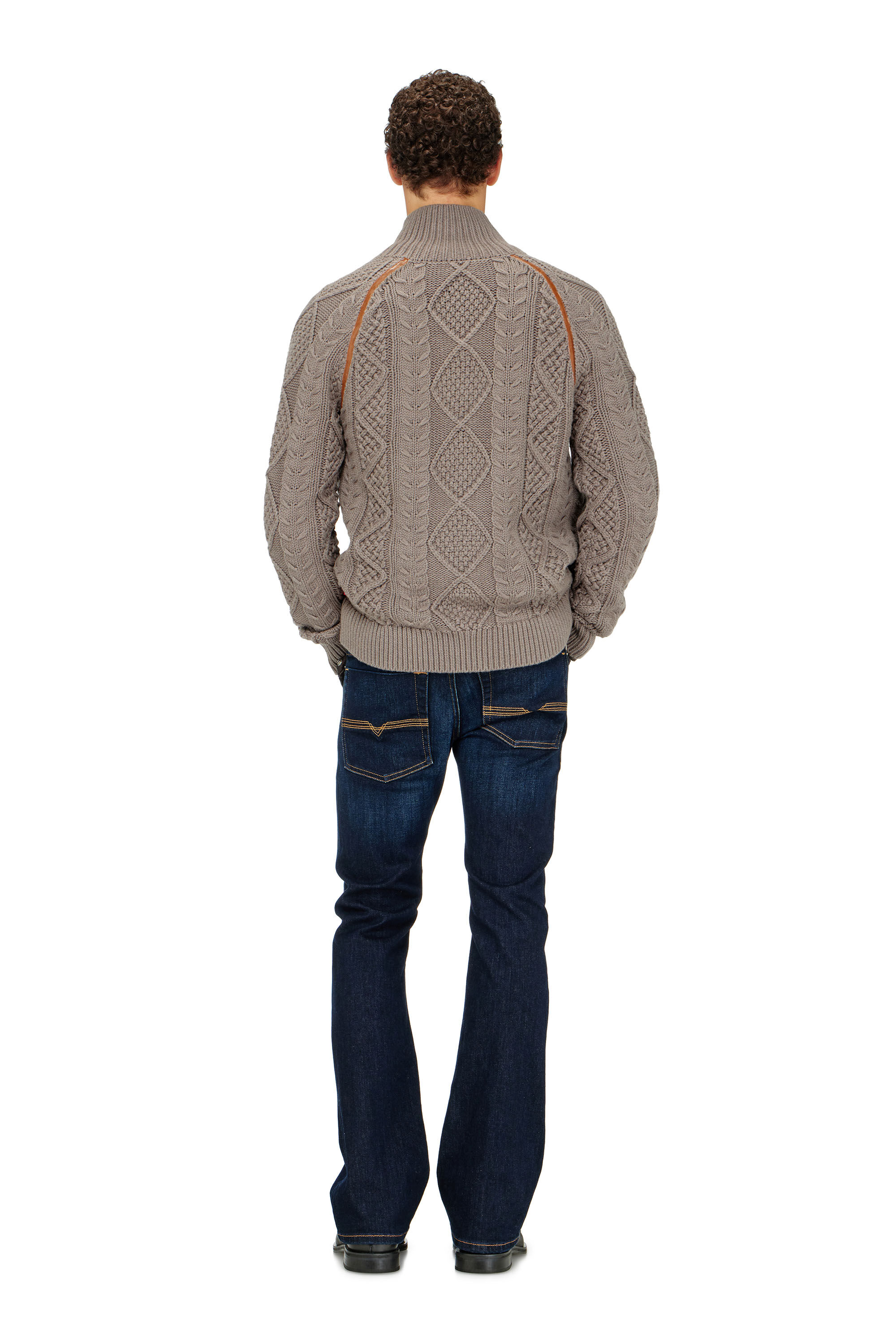 Diesel - Herren Bootcut Jeans 2007 Zatiny 09Q15, Dunkelblau - 3