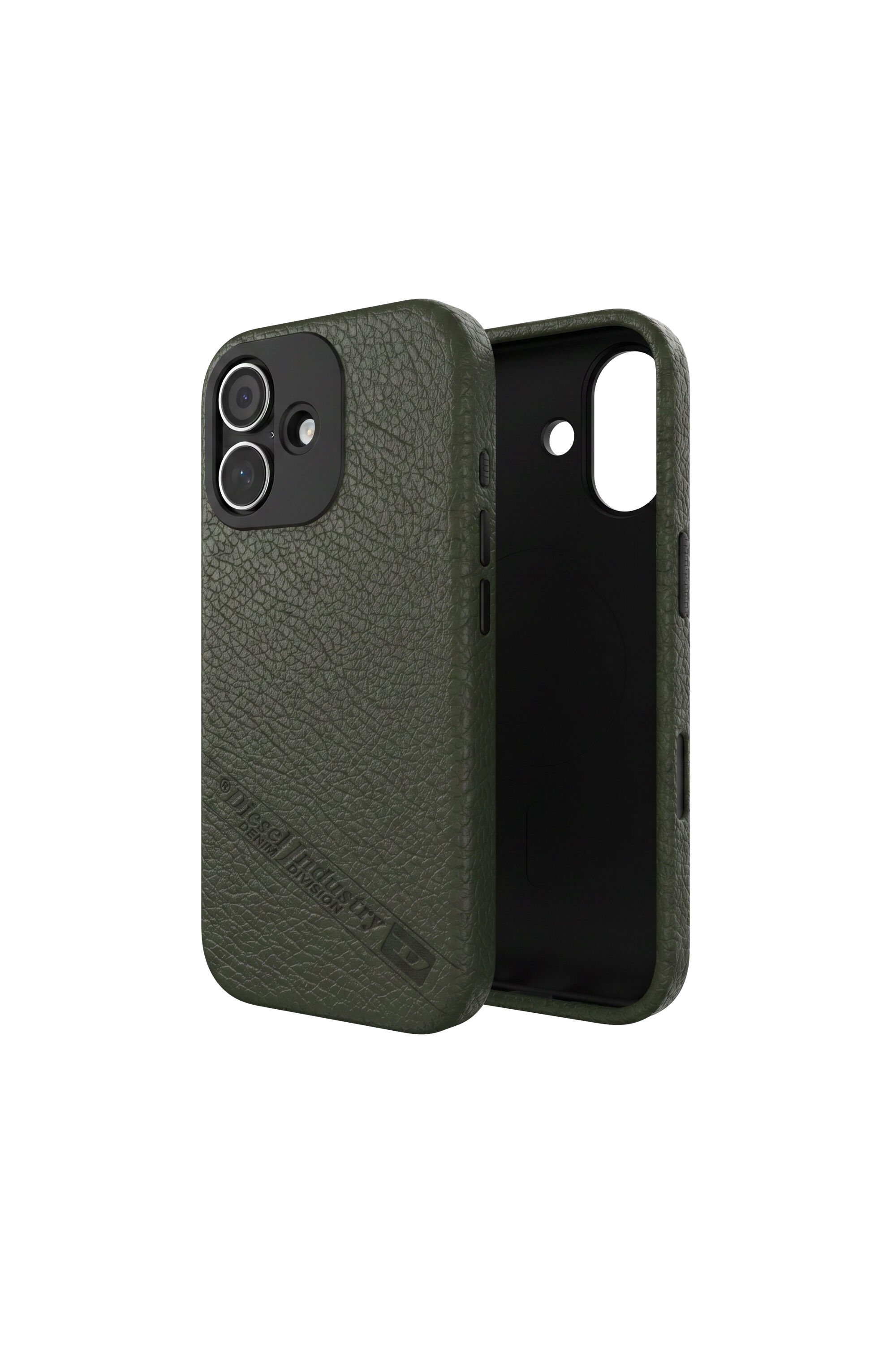 Diesel - 60646 MOULDED CASE, Unisex Flag D H&uuml;lle mit MagSafe f&uuml;r iPhone 17 in Dunkelgr&uuml;n - 1