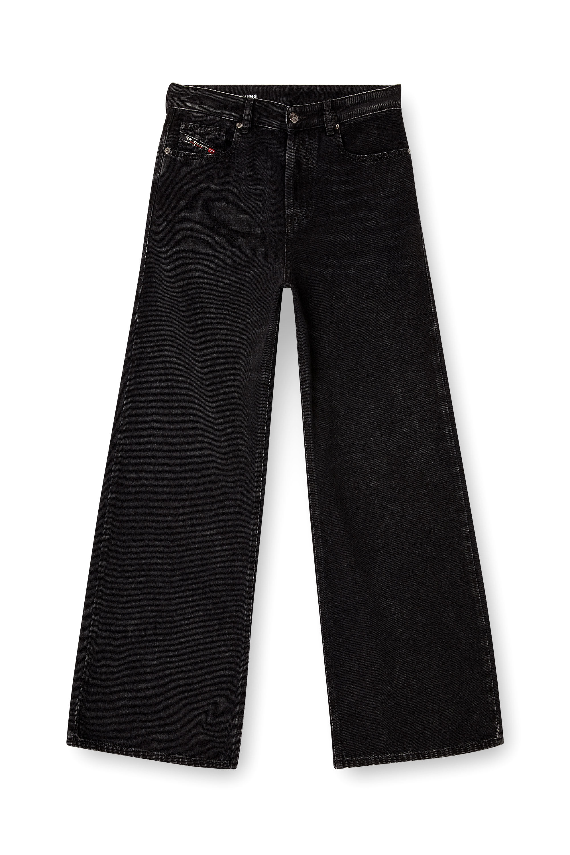 Diesel - Damen Relaxed Jeans 1996 D-Sire 09P09, Schwarz/Dunkelgrau - 2