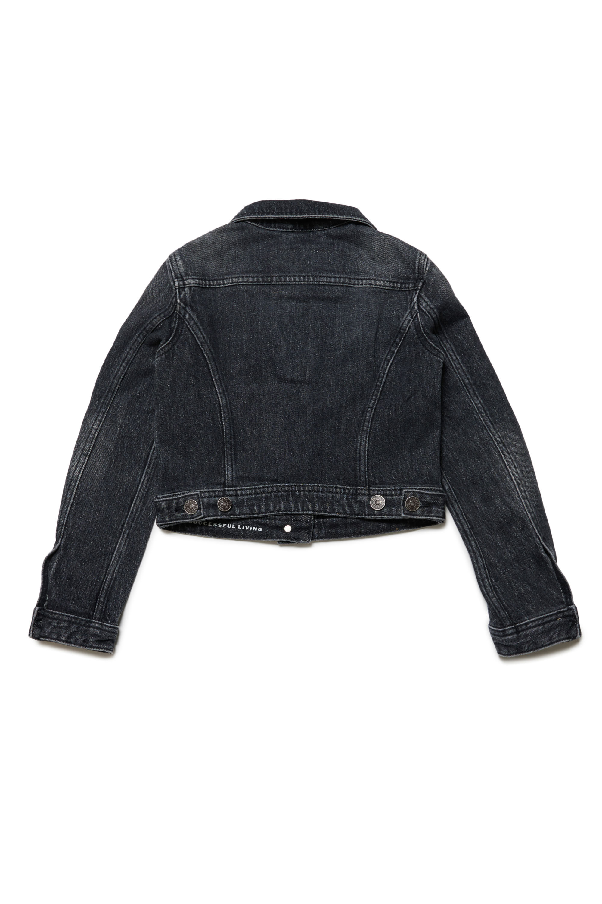 グレー（灰色）系 DIESEL(ディーゼル) デニムジャケット(メンズ
