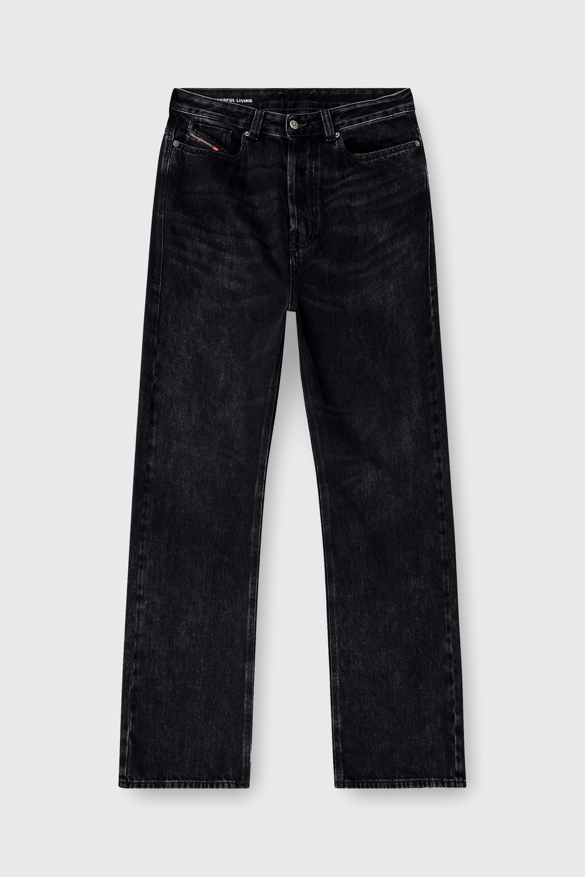 Diesel - Herren Relaxed Jeans 1980 D-Eeper 09P09, Schwarz/Dunkelgrau - 4