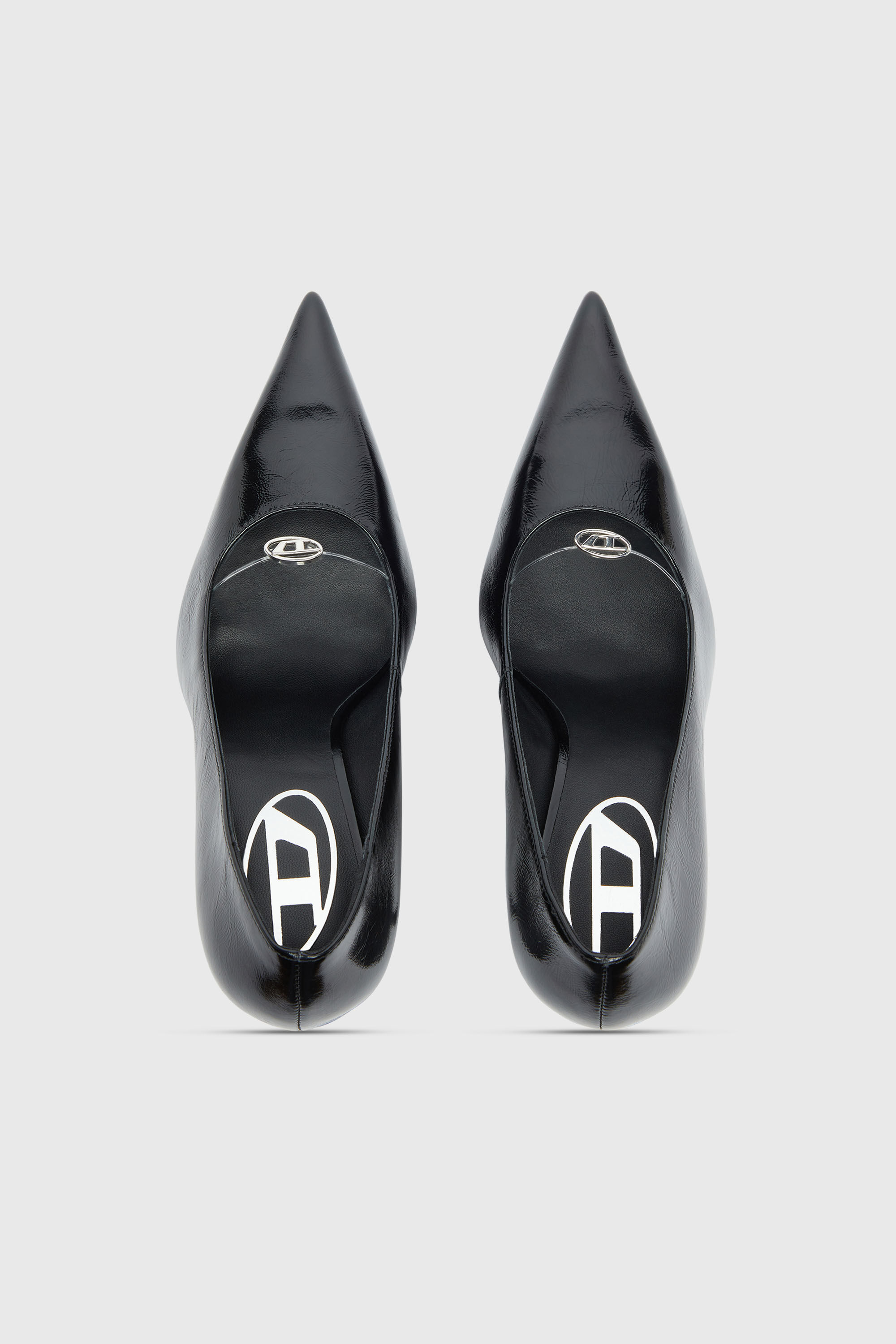 Diesel - D-JEWELS 90 P, Damen D-Jewels - Pumps aus Naplakleder in Schwarz - 5