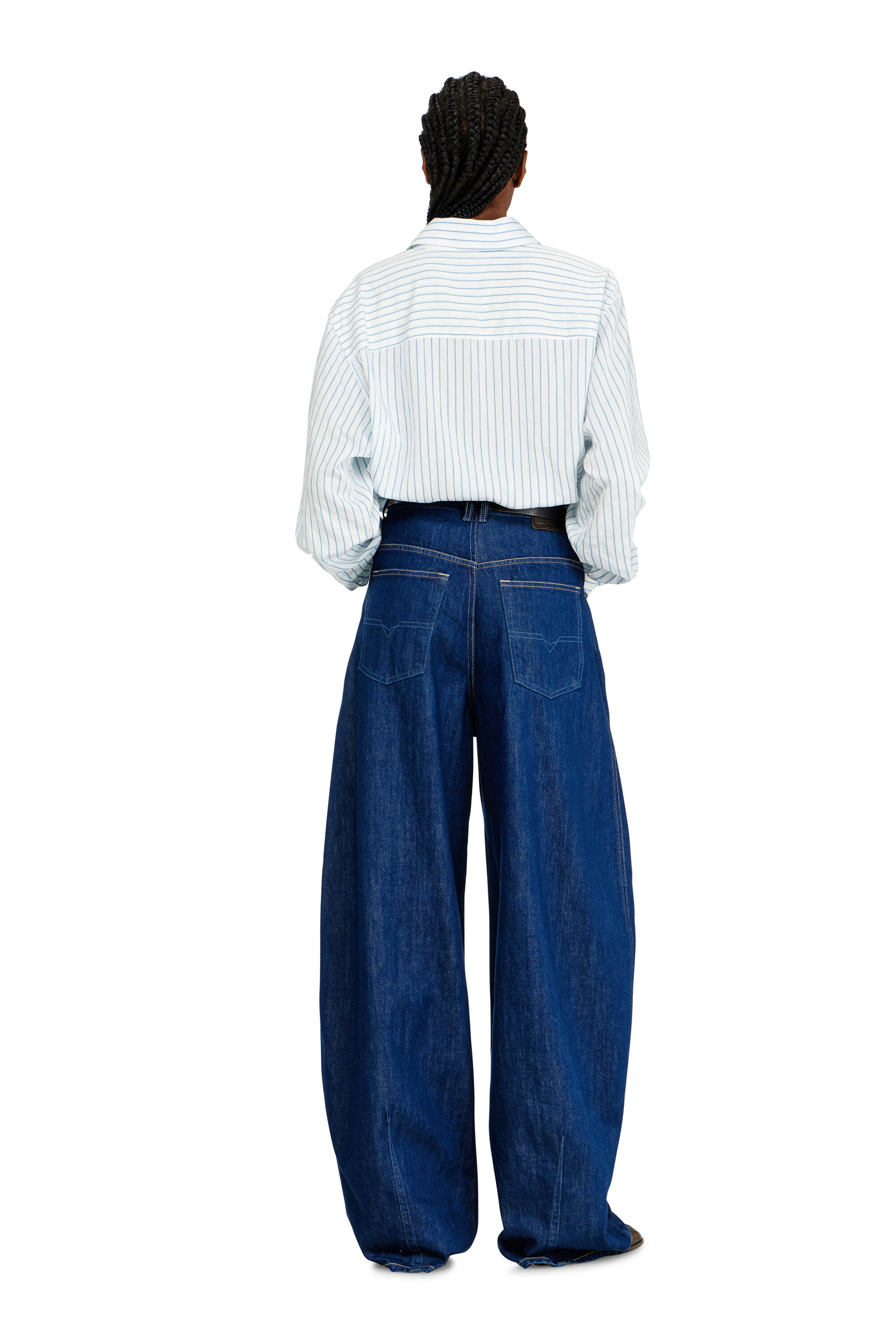 Diesel - Damen Relaxed Jeans 1987 D-Khelz 09Q09, Dunkelblau - 3