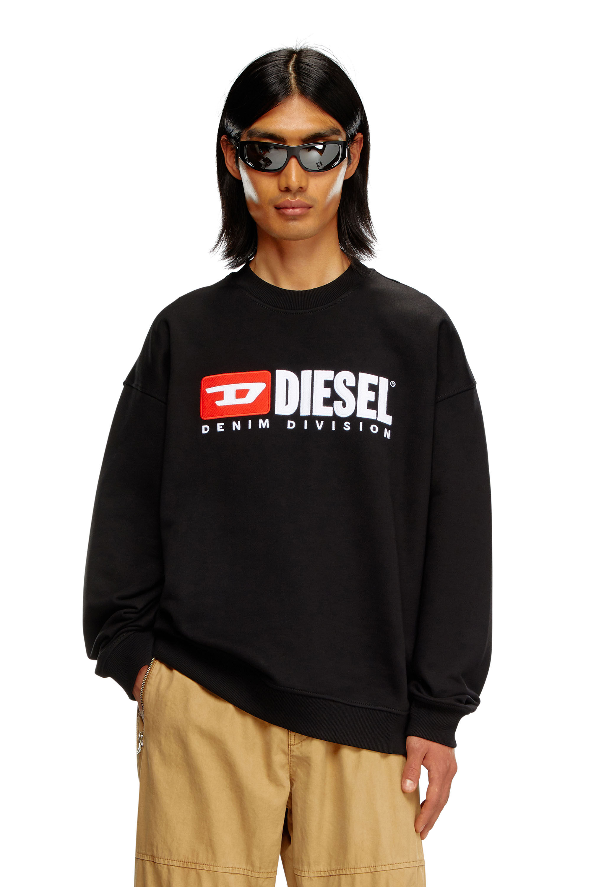 Diesel denim division sweatshirt on sale