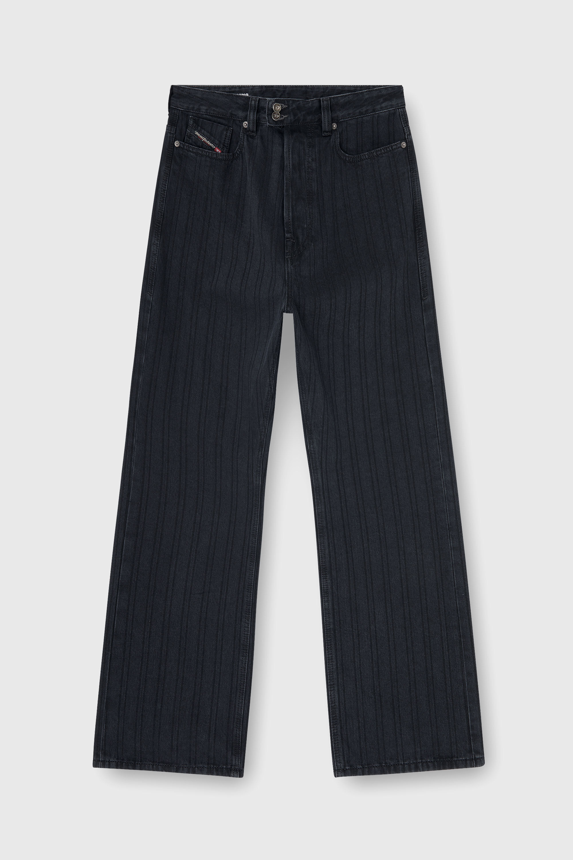 Diesel - Herren Relaxed Jeans 1980 D-Eeper 09Q12, Schwarz/Dunkelgrau - 6