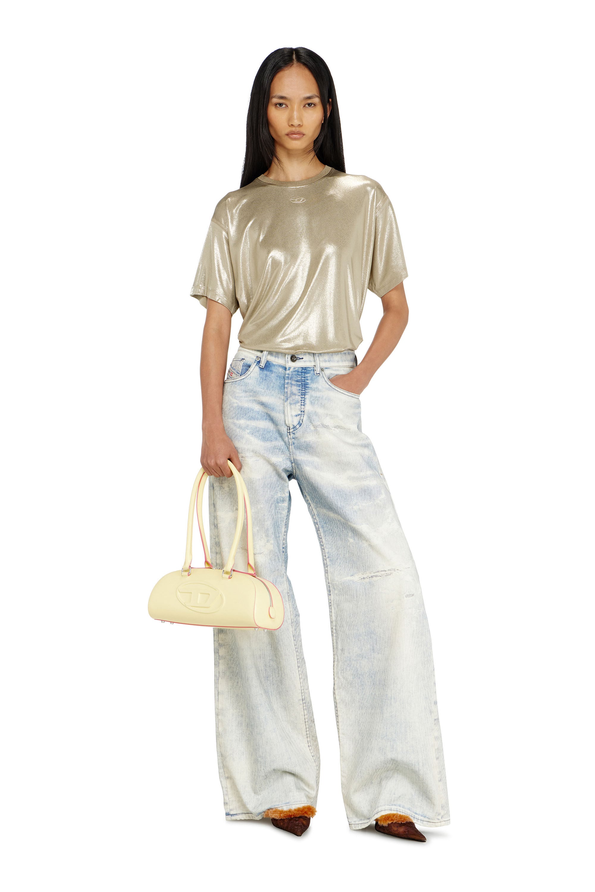 Diesel - Damen Relaxed Jeans 1996 D-Sire 09R69, Hellblau - 1