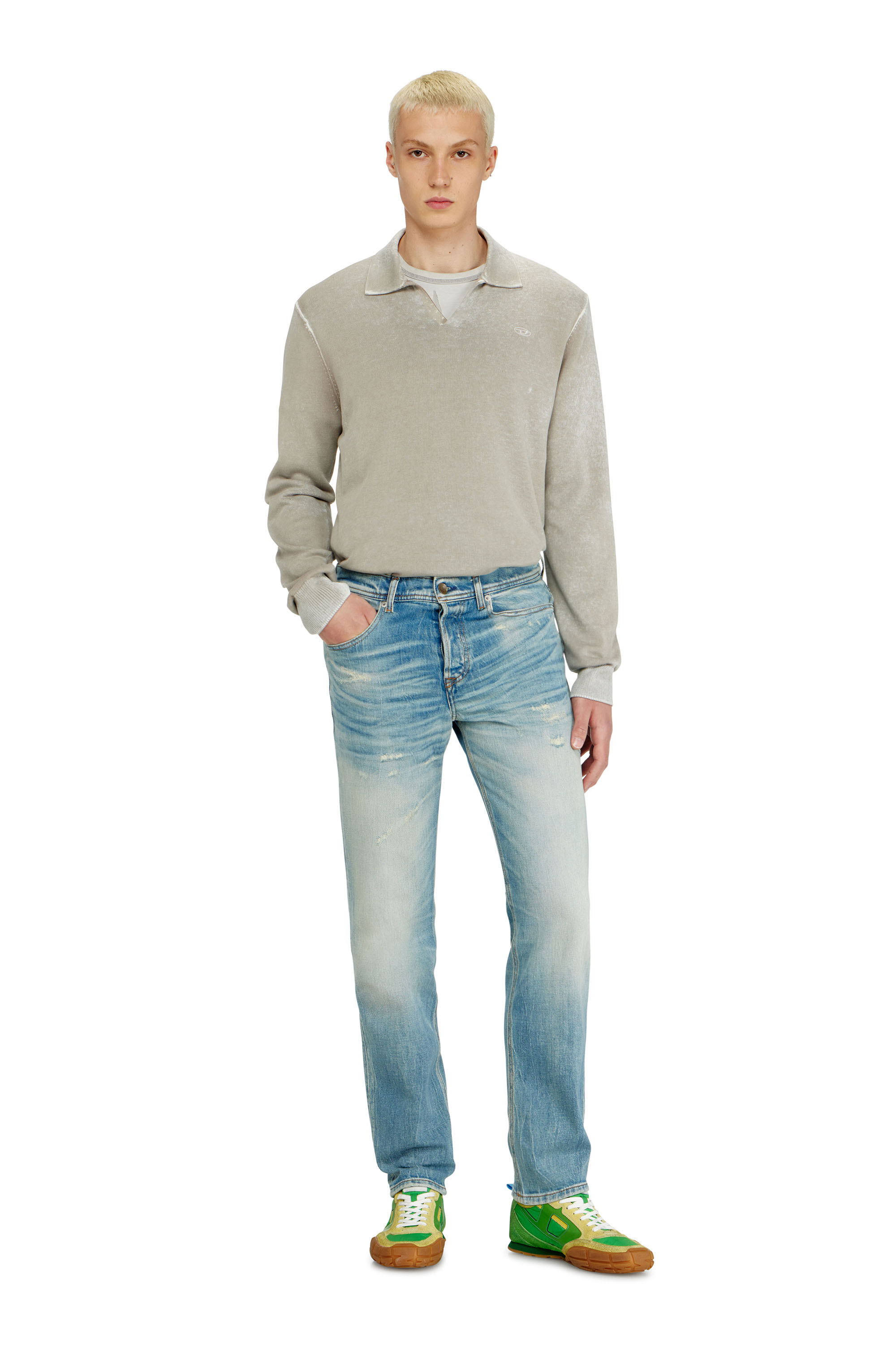 Diesel - Herren Regular Jeans 2023 D-Finitive 09P33, Hellblau - 2