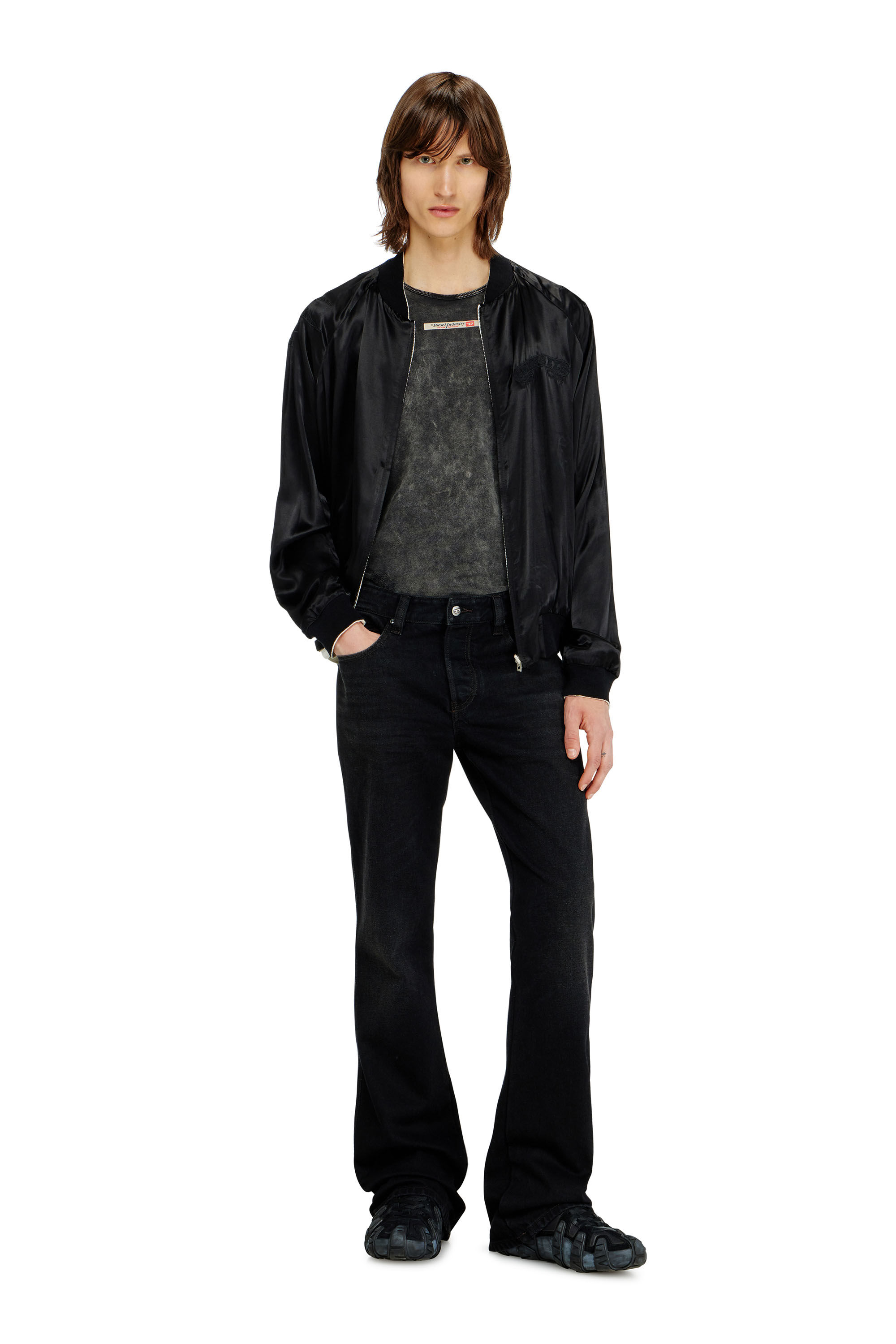 Diesel - Man's Bootcut Jeans 1998 D-Buck 0ADBV, Black - 1