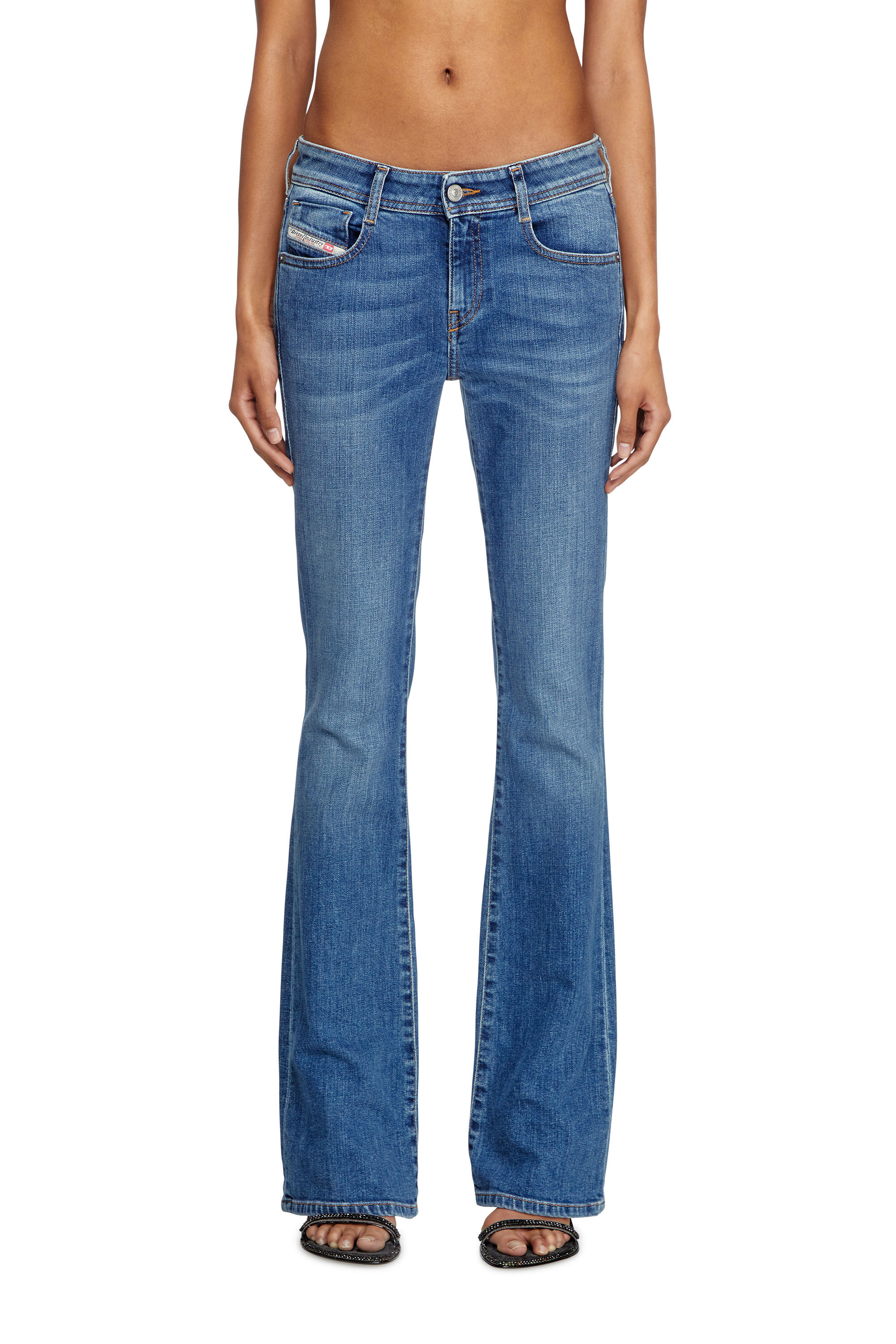 Diesel - Damen Bootcut Jeans 1969 D-Ebbey 09L02, Mittelblau - 3