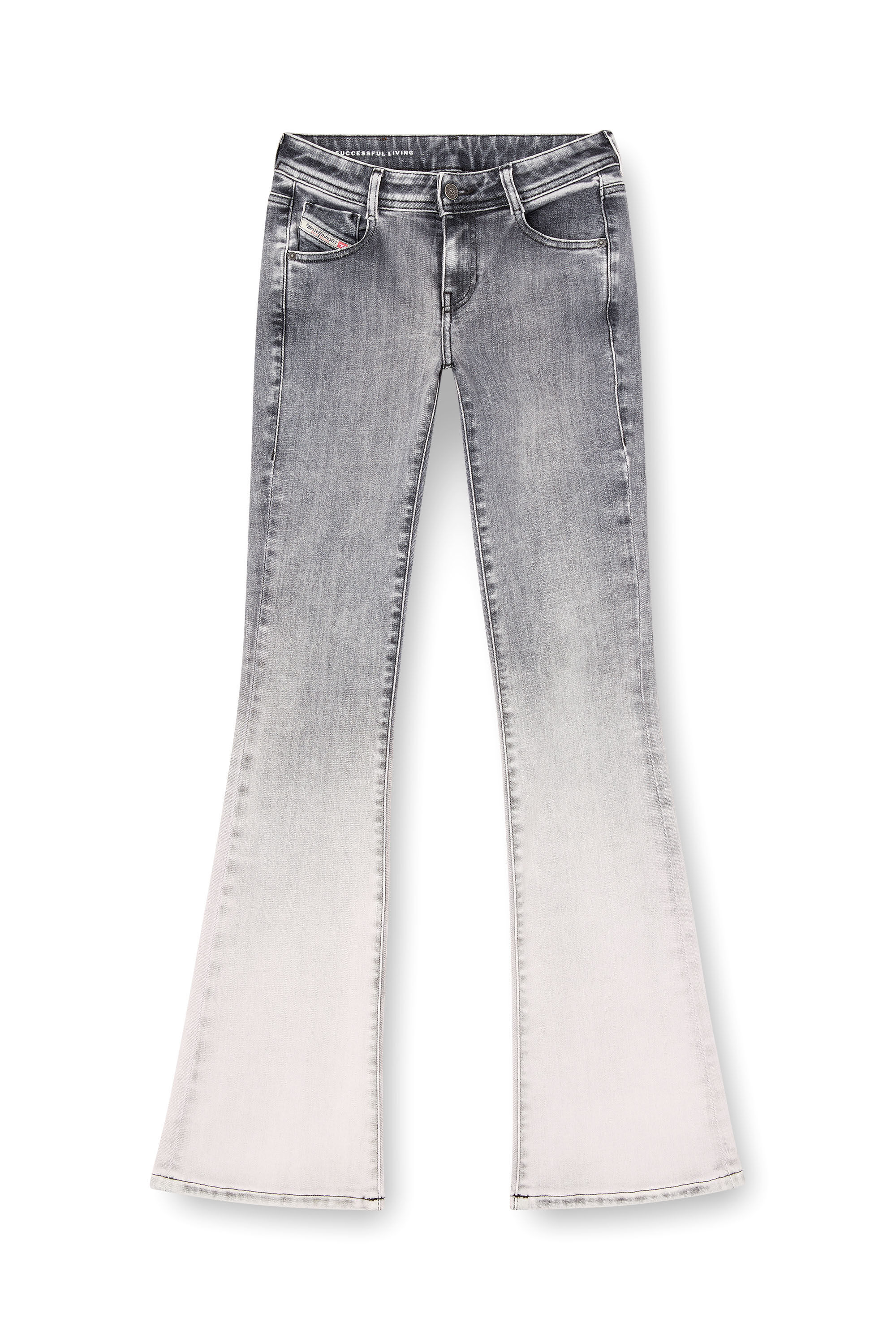 Diesel - Damen Bootcut Jeans 1969 D-Ebbey 09K53, Hellgrau - 2