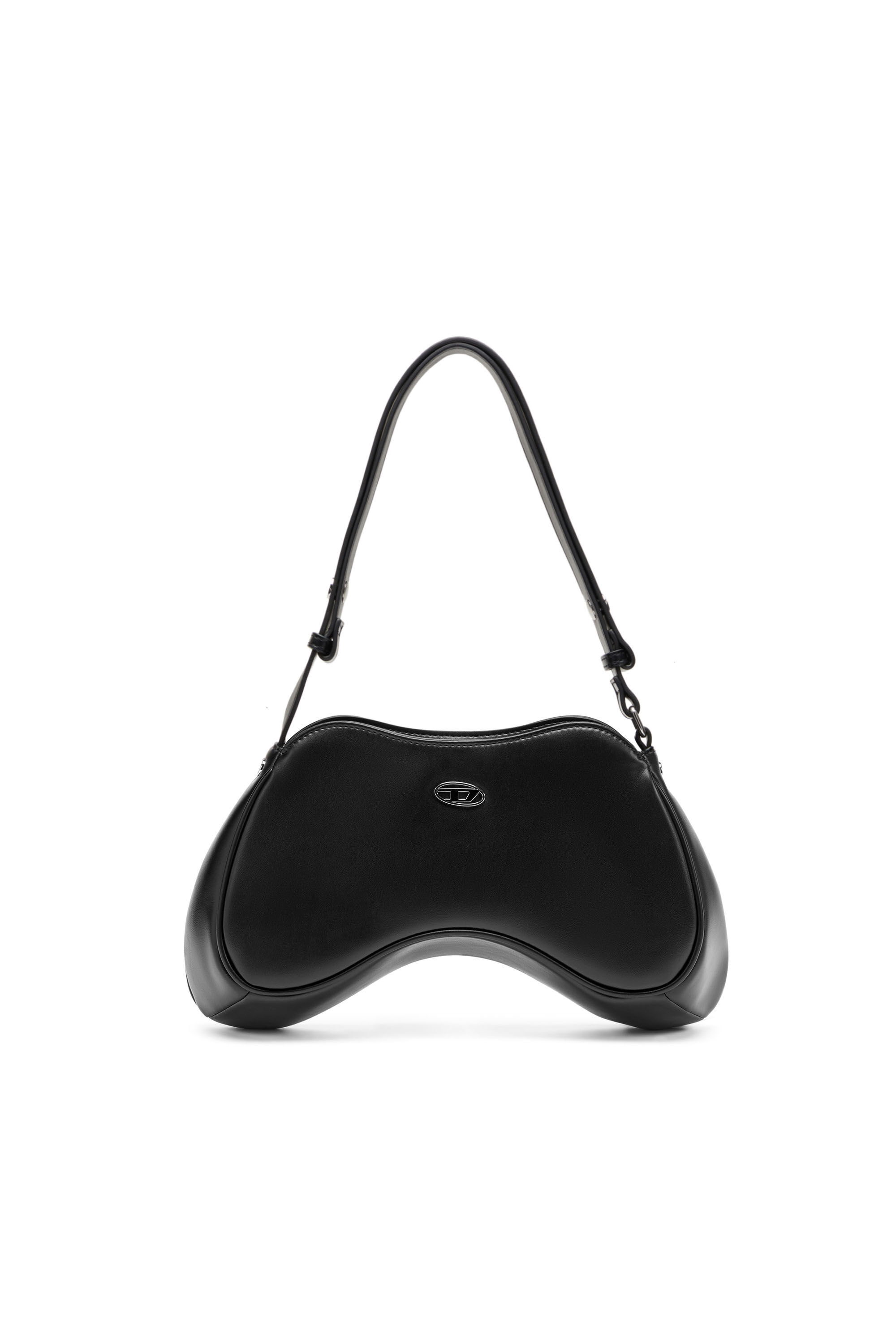 PLAY SHOULDER Woman two tone Shoulder bag with D logo Diesel