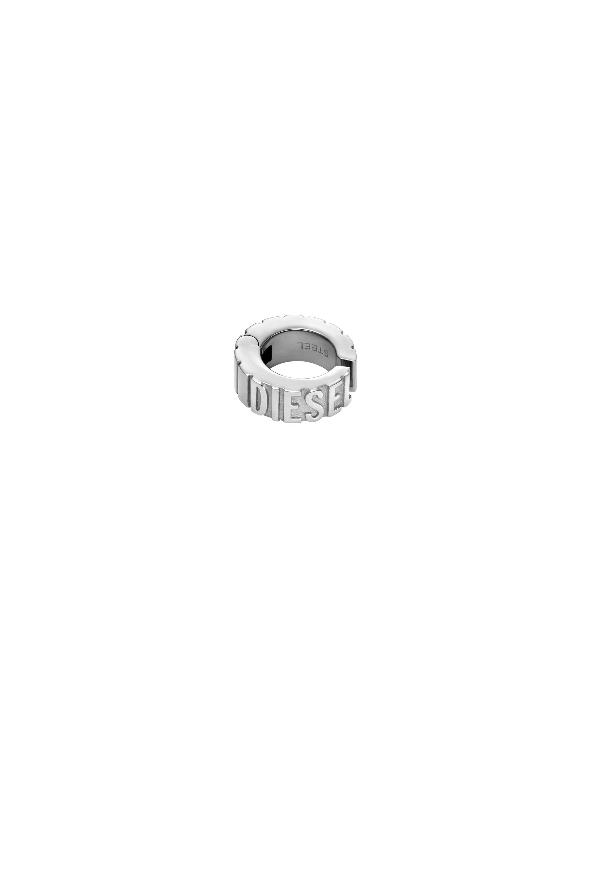 Diesel - DX1555040 JEWEL, Unisex Cuff-Ohrring aus Edelstahl in Silber - 1