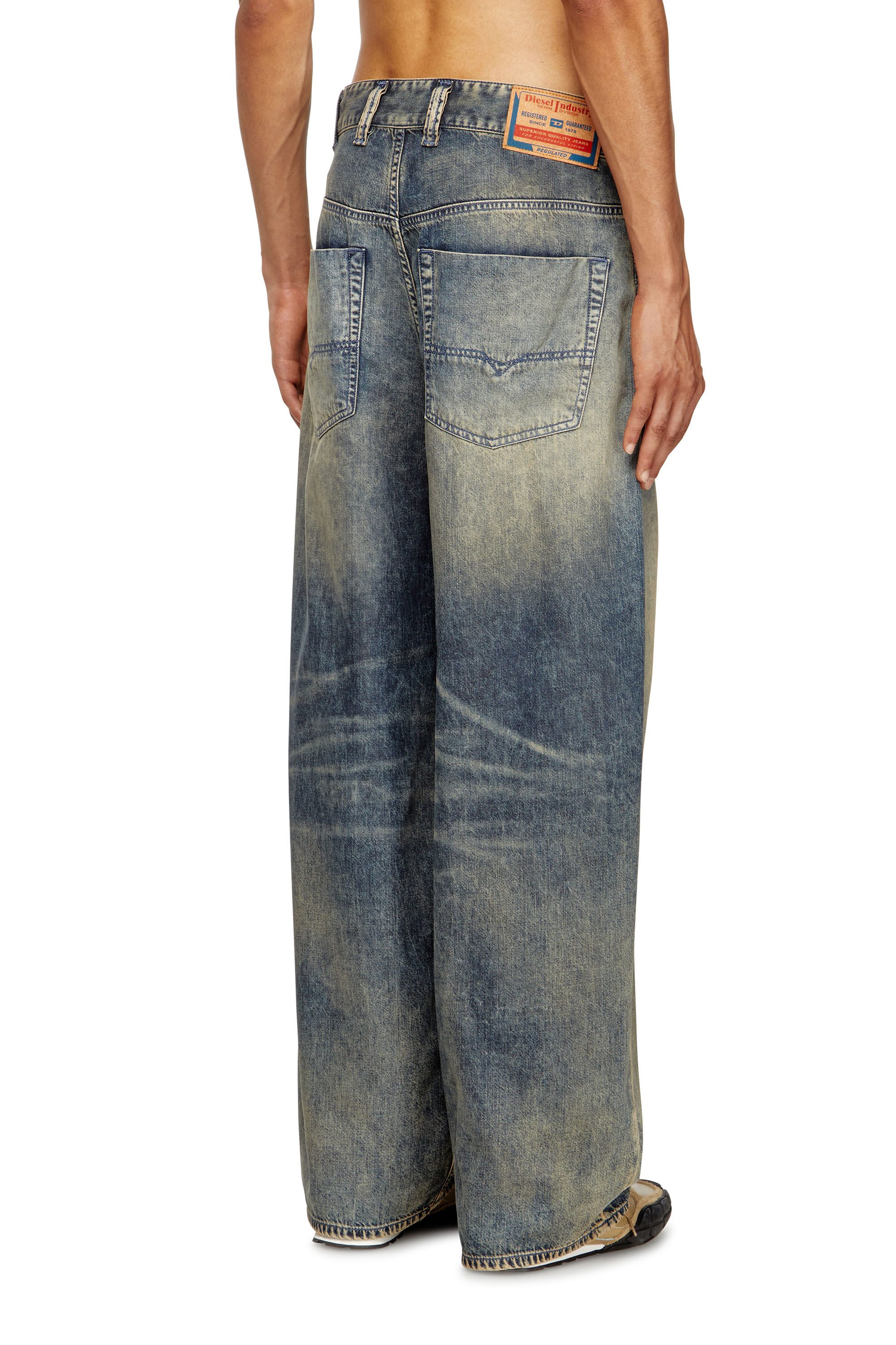 Diesel - Herren Relaxed Jeans 1997 D-Enim-M 0CEBB, Mittelblau - 4