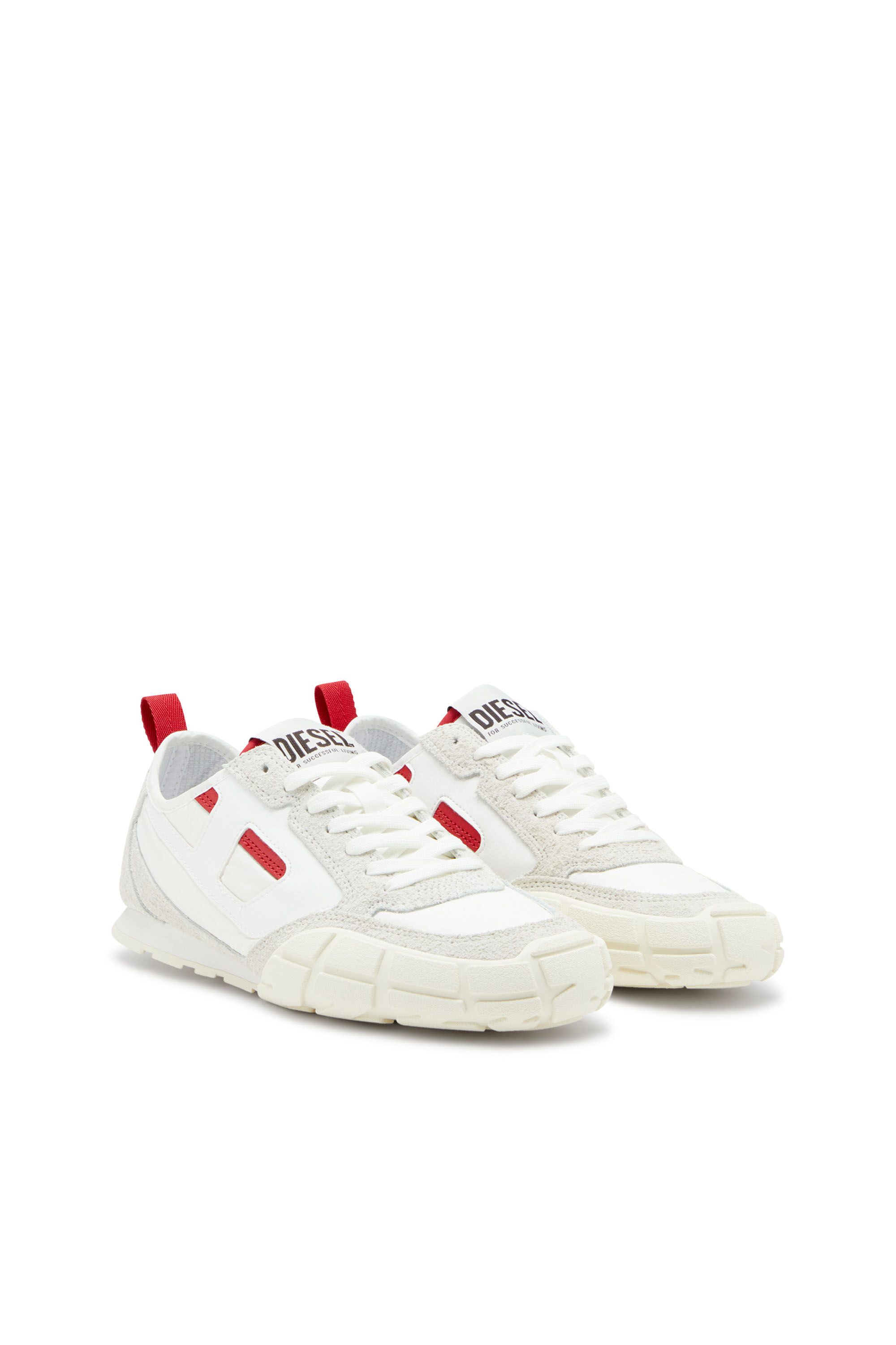 Diesel - S-PAGODHA LOW W, Damen Sneakers aus Leder, Wildleder und Ripstop in null - 2