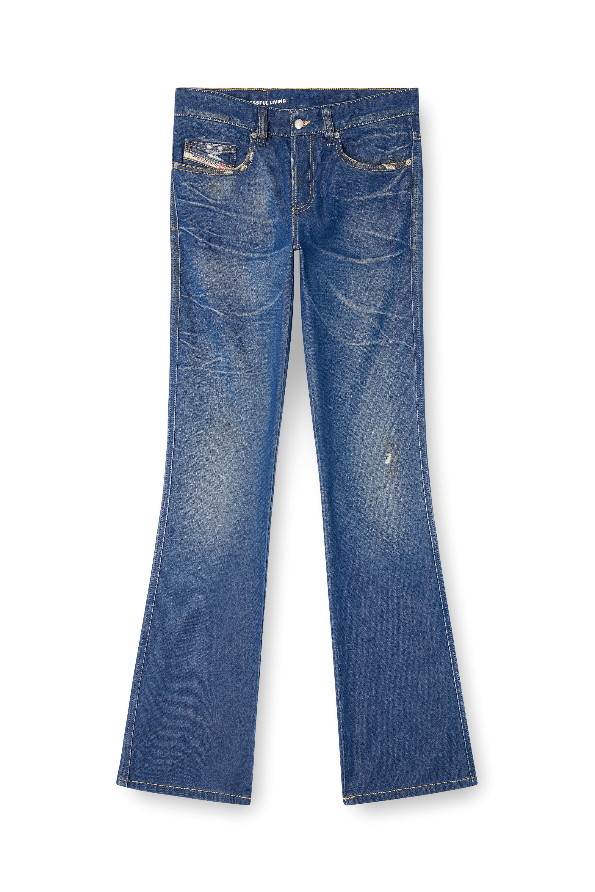Diesel - Herren Bootcut Jeans 1998 D-Buck 09M60, Dunkelblau - 2