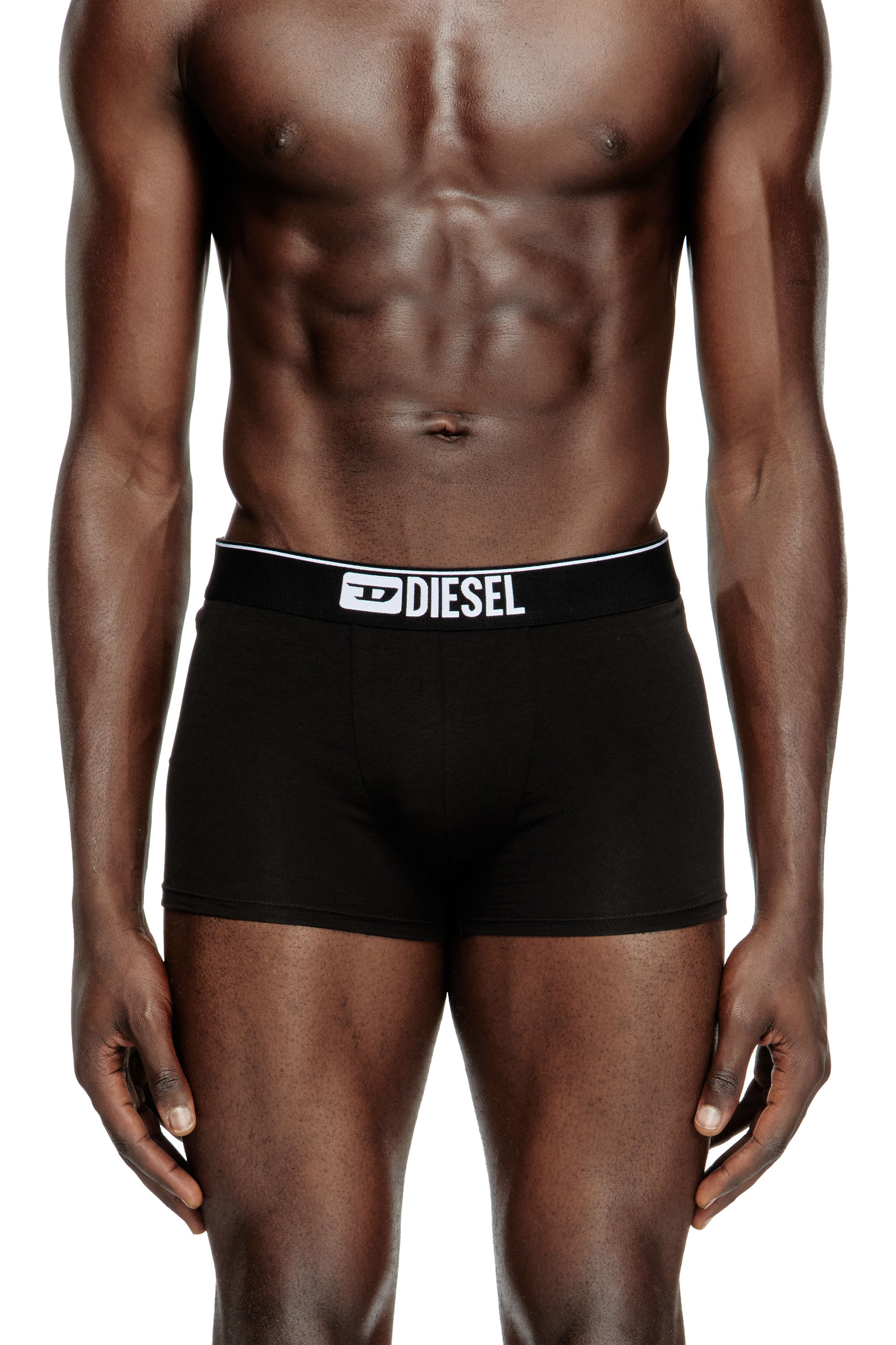 Men's Five-pack of plain boxer briefs | Black | Diesel