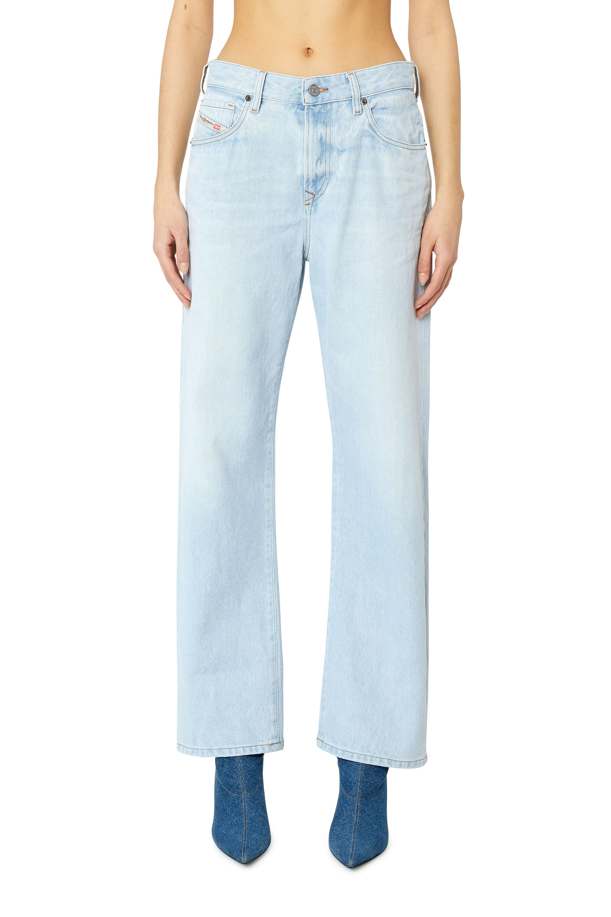Diesel - 1999 D-Reggy 007L4 Straight Jeans, Hellblau - Image 3