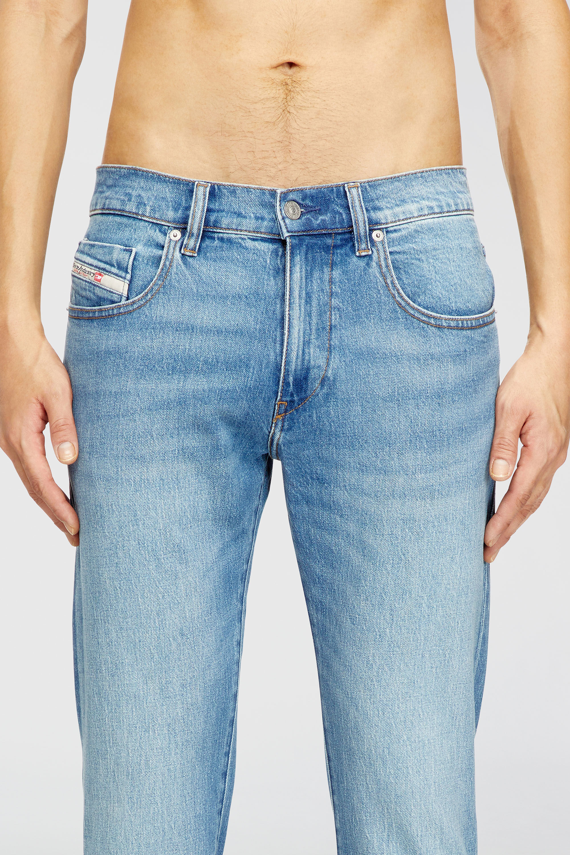 Diesel - Herren Slim Jeans 2019 D-Strukt 0ADBK, Hellblau - 5