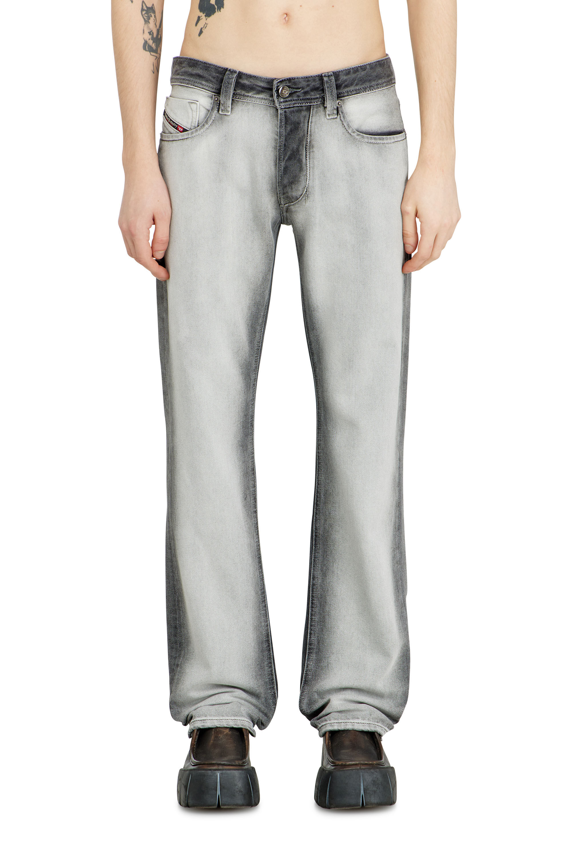 Diesel - Herren Regular Jeans 1985 Larkee 09P28, Dunkelgrau - 2