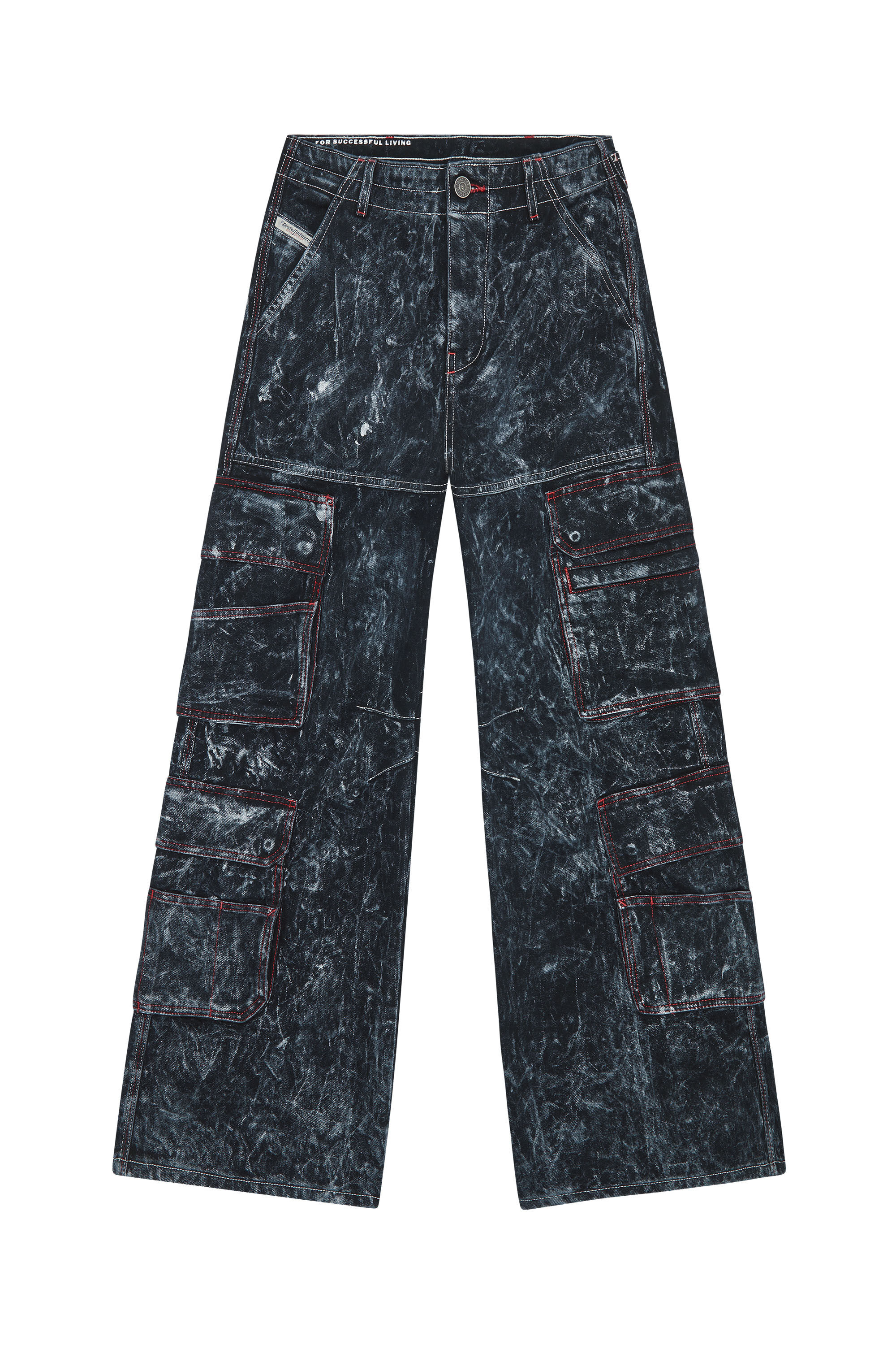Diesel - Straight Jeans 1996 D-Sire 0EMAC, Schwarz/Dunkelgrau - Image 2