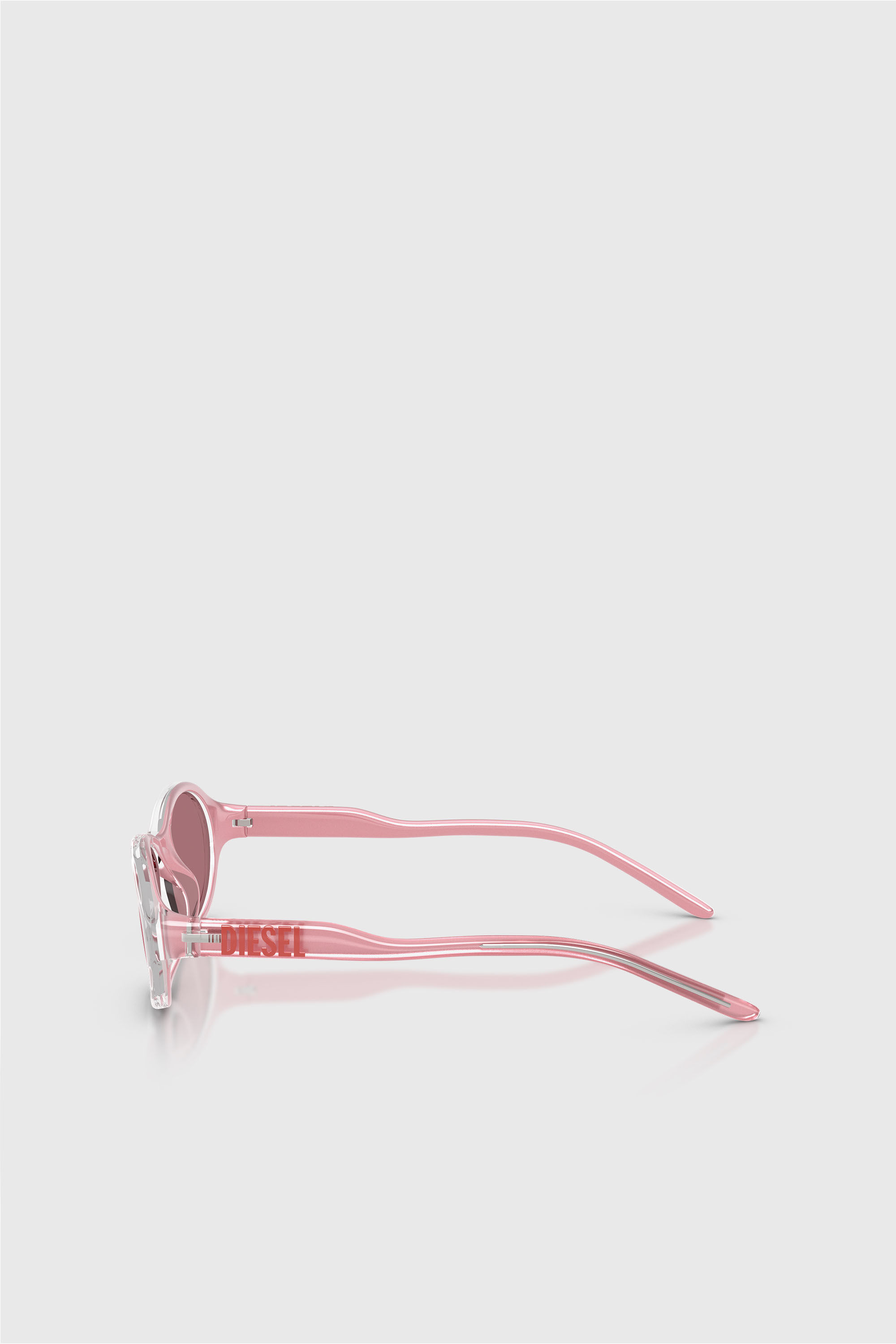 Diesel - 0DL3024U, Unisex Ovale Sonnenbrille in Rosa - 3