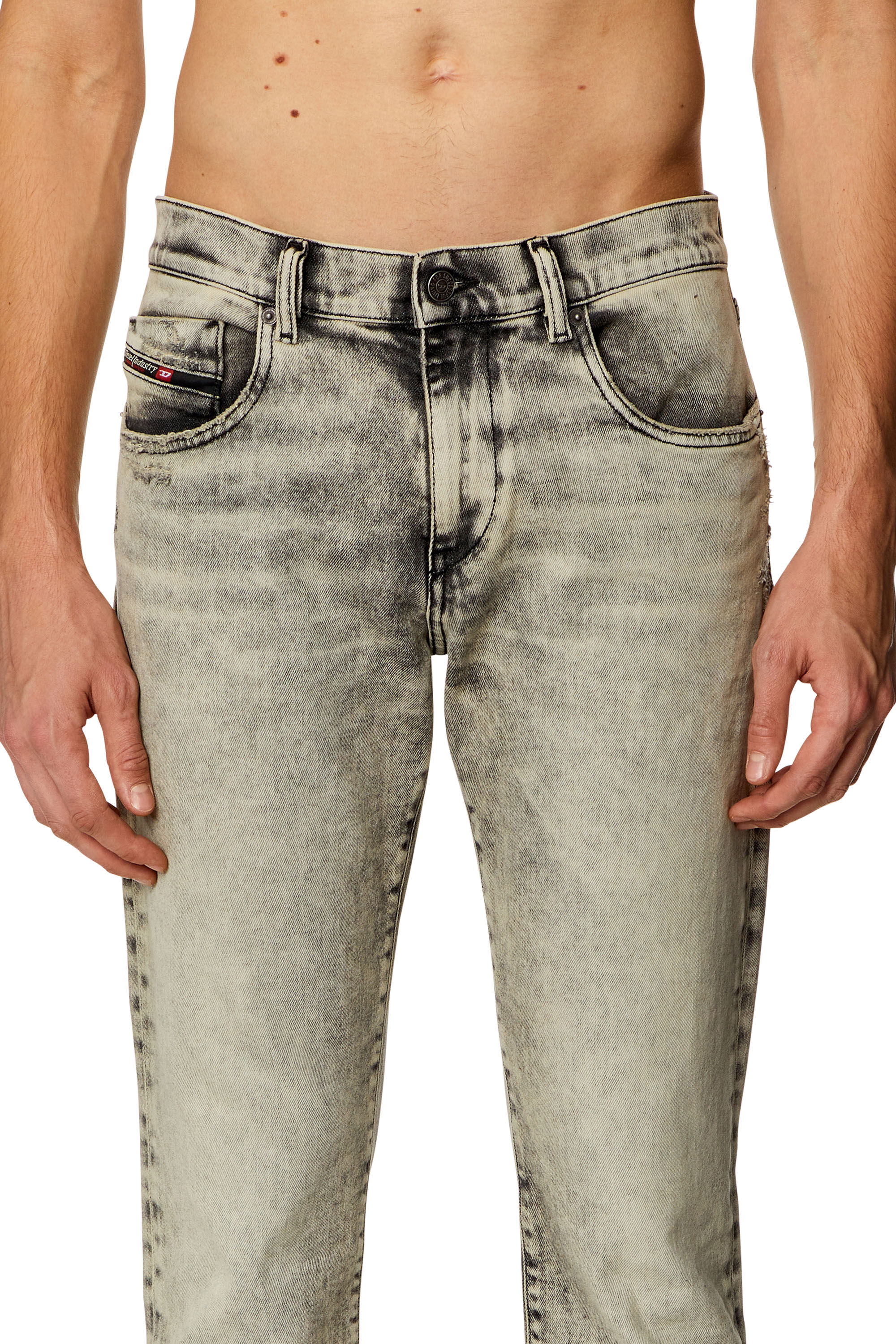 Diesel - Slim Jeans 2019 D-Strukt 09H56, Grau - Image 5
