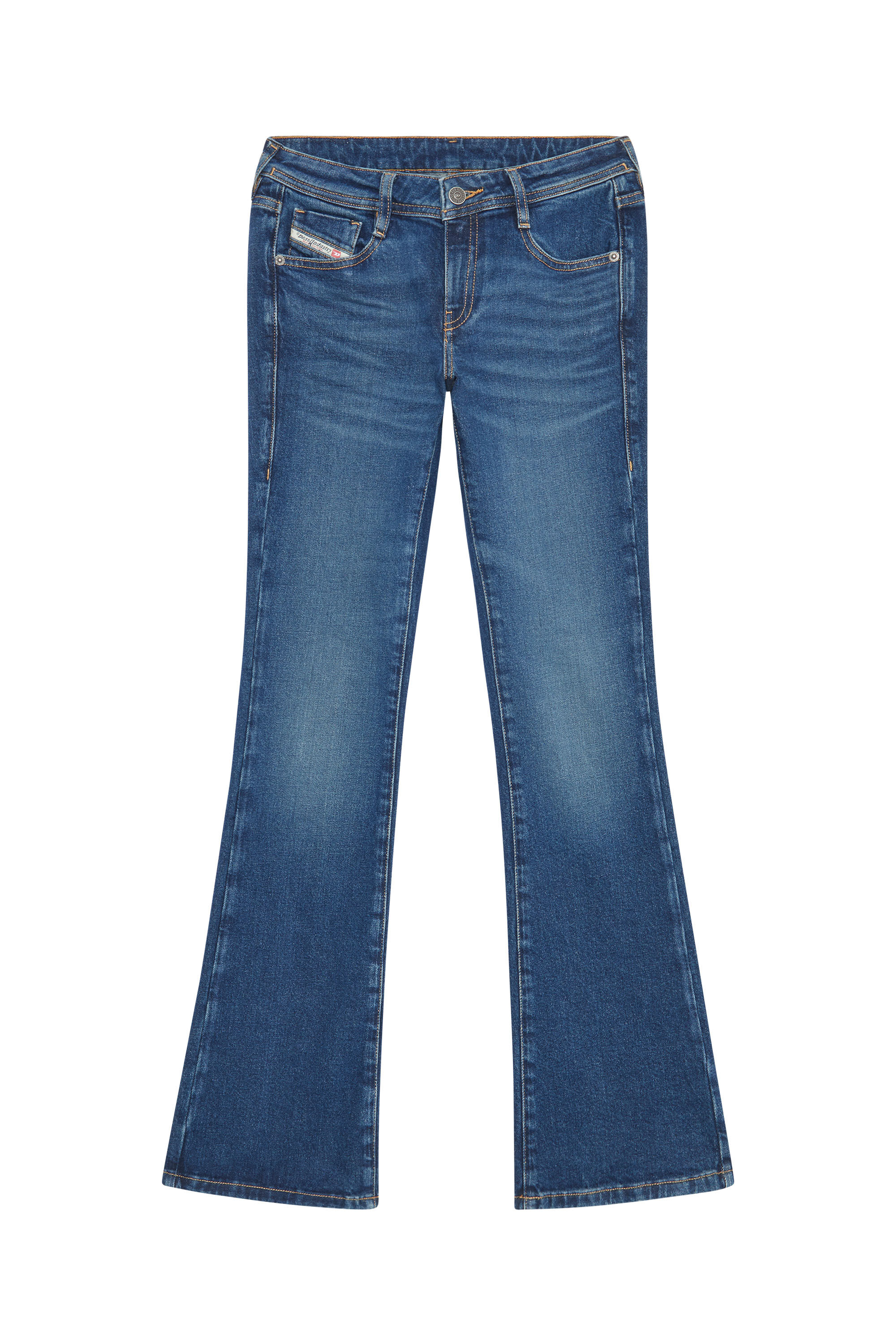 Diesel - 1969 D-Ebbey 0GYCS Bootcut and Flare Jeans, Dunkelblau - Image 2