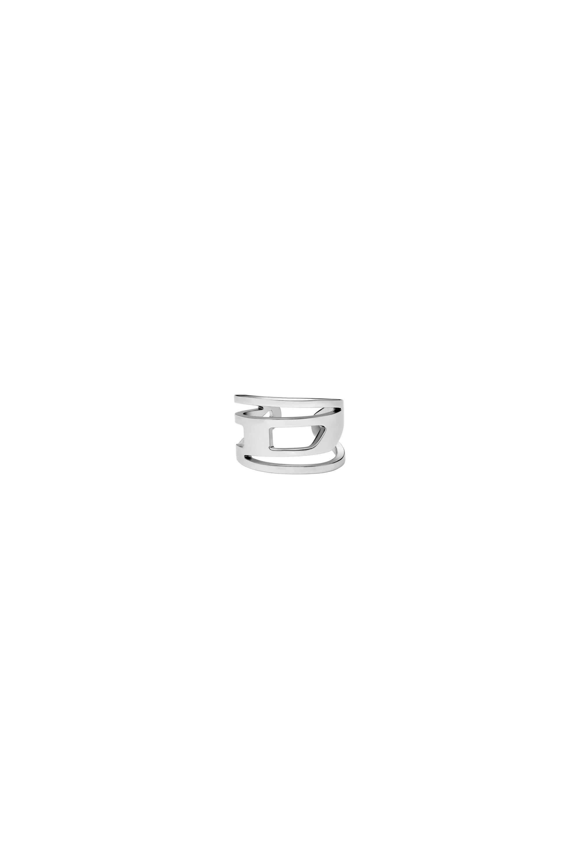 Diesel - DX1532040, Unisex Ear Cuff aus Edelstahl in Silber - 2