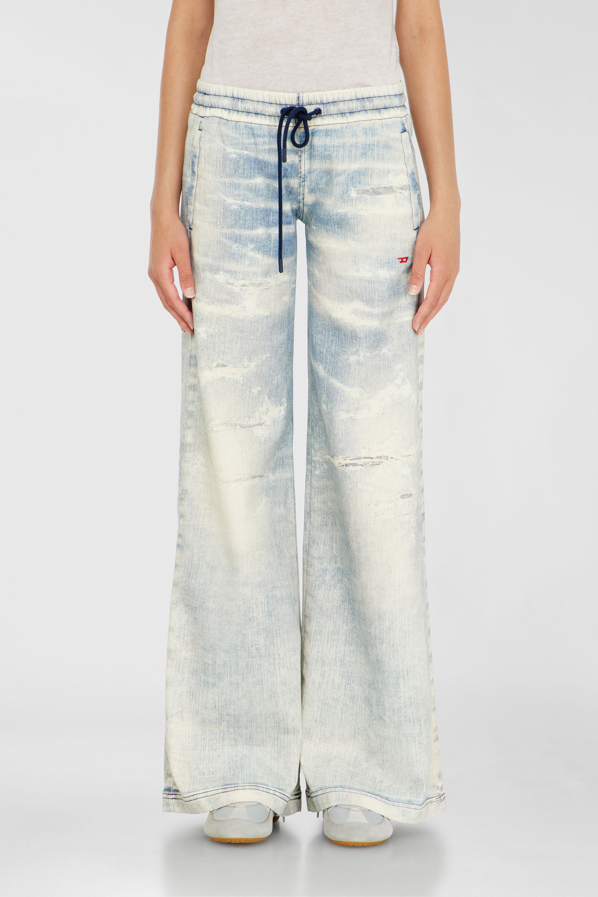 Diesel - Damen Relaxed 2078 D-Ainty Joggjeans&reg; 068XM, Hellblau - 2